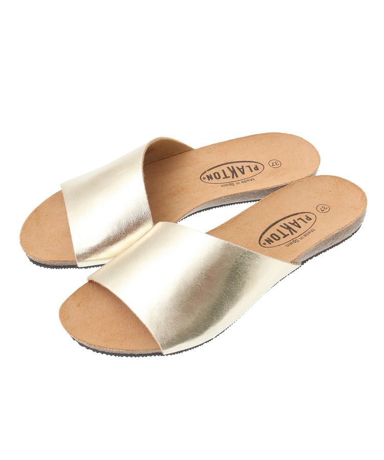 YECCA VECCA「【PLAKTON】メタリックサンダル」|サンダル|