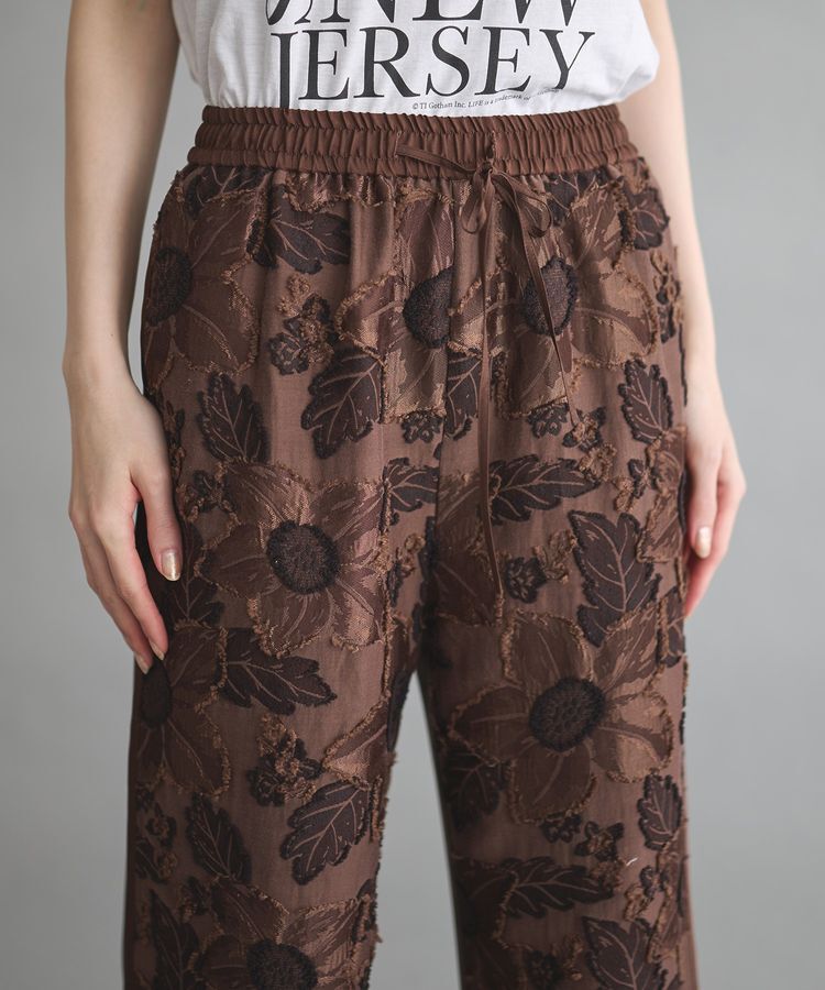 GARAGE OF GOOD CLOTHING「【日本製】異素材切り替えジャガードパンツB」|その他|