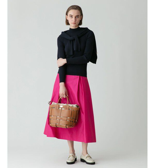 allureville「タフタタックフレアスカート」|スカート|