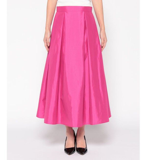 allureville「タフタタックフレアスカート」|スカート|