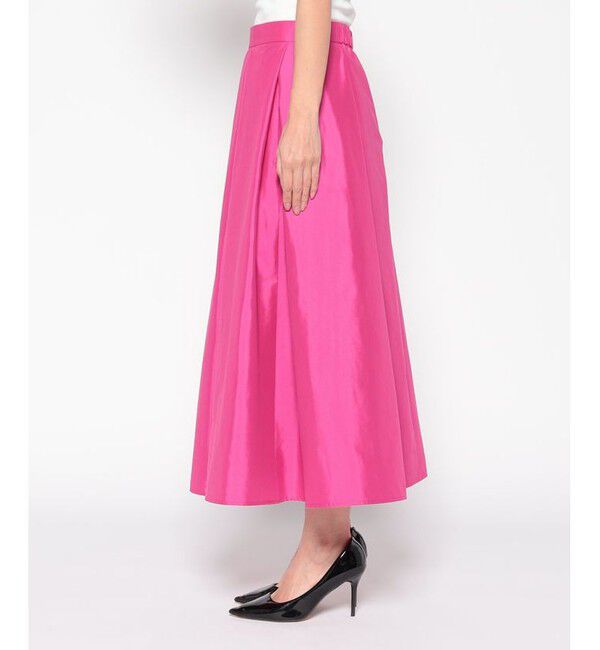 allureville「タフタタックフレアスカート」|スカート|