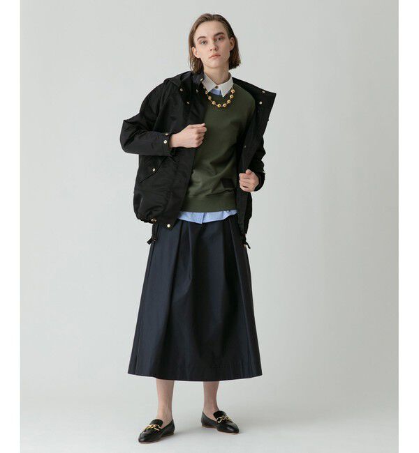 allureville「タフタタックフレアスカート」|スカート|