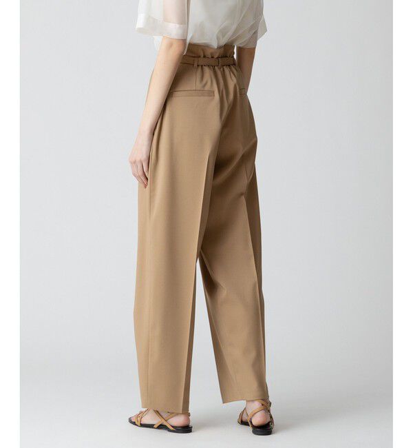 allureville「ドライツイルオーバルラインパンツ」|チノ|