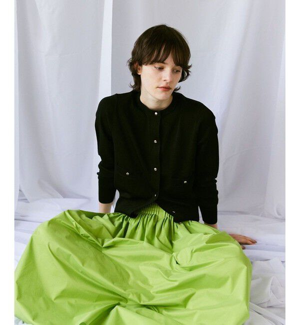 allureville「◇ ポケットクルーカーディガン」|カーディガン|