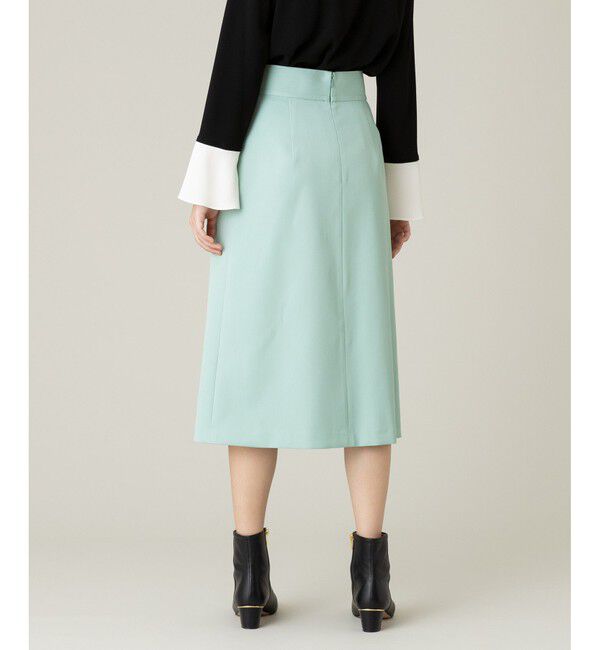 LOULOU WILLOUGHBY「【LOULOU WILLOUGHBY】ウール混ダブルクロススカート」|スカート|