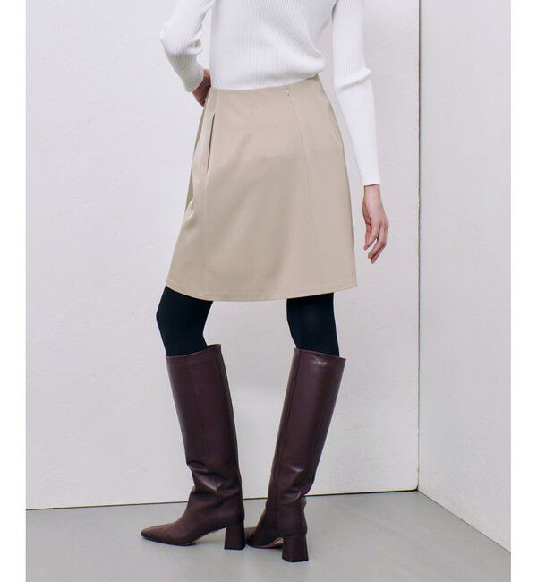 allureville「ストレッチツイルチノスカート」|スカート|