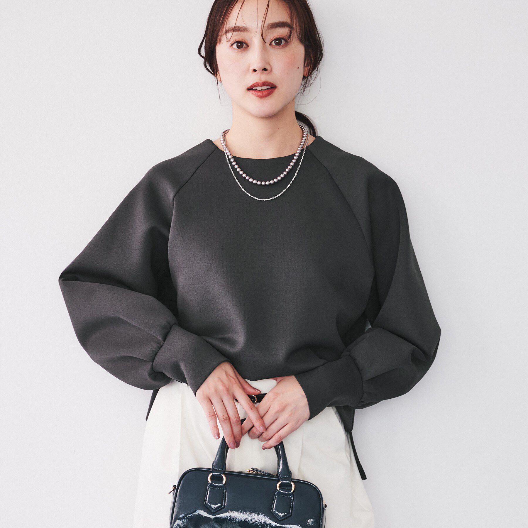 UNTITLED「【スポンディッシュ/セットアップ可能】ダンボールジャージ プルオーバー」|Tシャツ・カットソー|