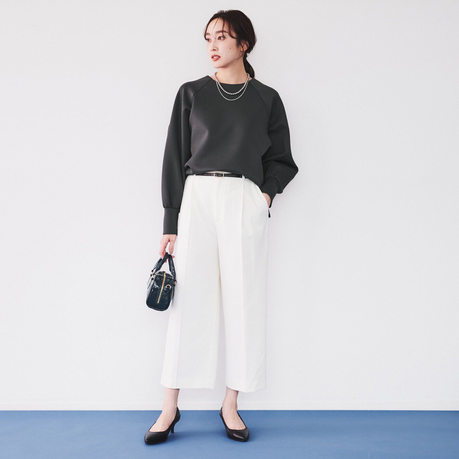 UNTITLED「【スポンディッシュ/セットアップ可能】ダンボールジャージ プルオーバー」|Tシャツ・カットソー|