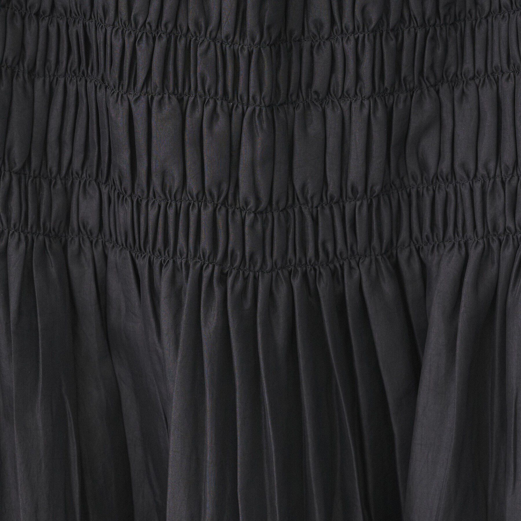 UNTITLED「【Liyoca】シャンブレータフタ ギャザープレススカート」|スカート|