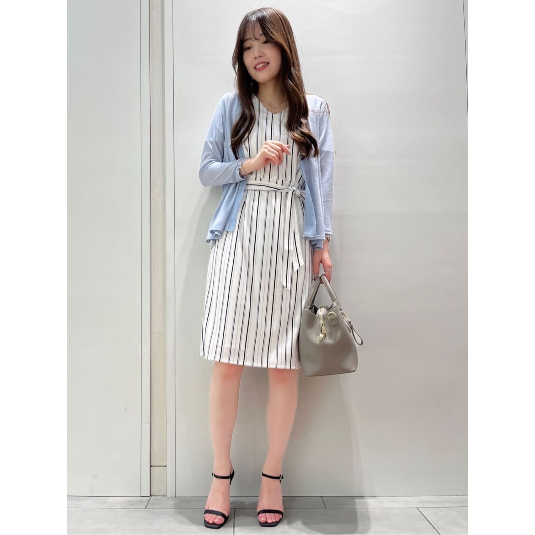 COUP DE CHANCE「【日本製/洗える】着流しジャージカーディガン」|カーディガン|