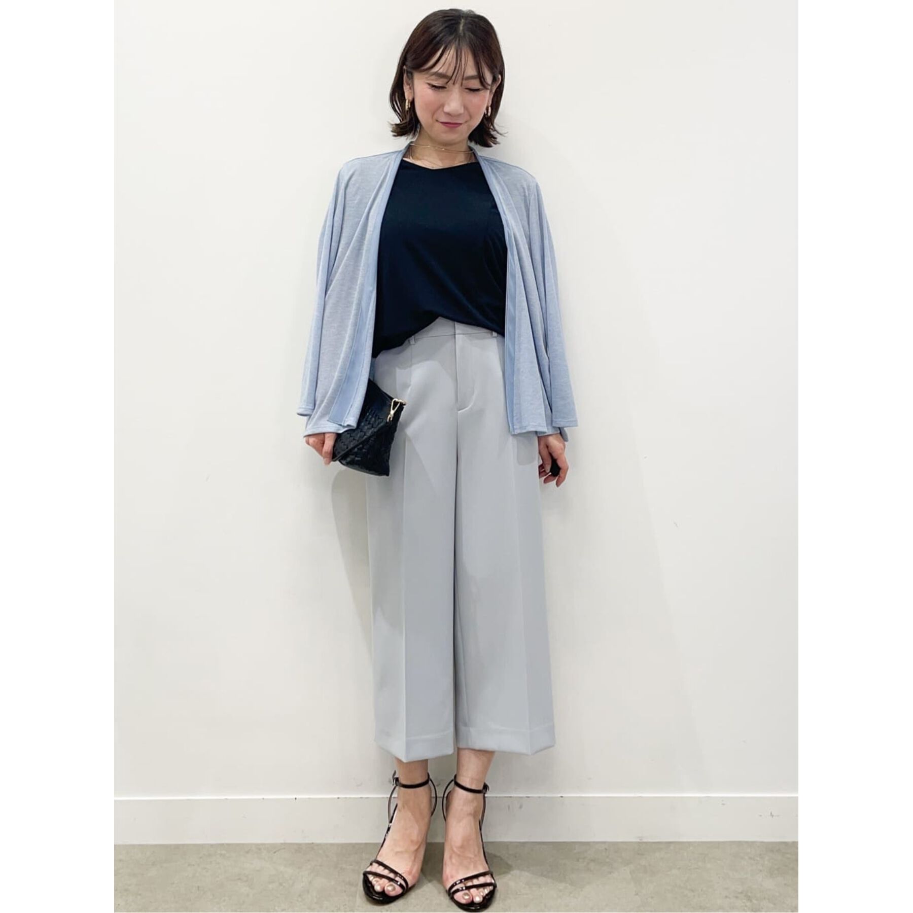 COUP DE CHANCE「【日本製/洗える】着流しジャージカーディガン」|カーディガン|