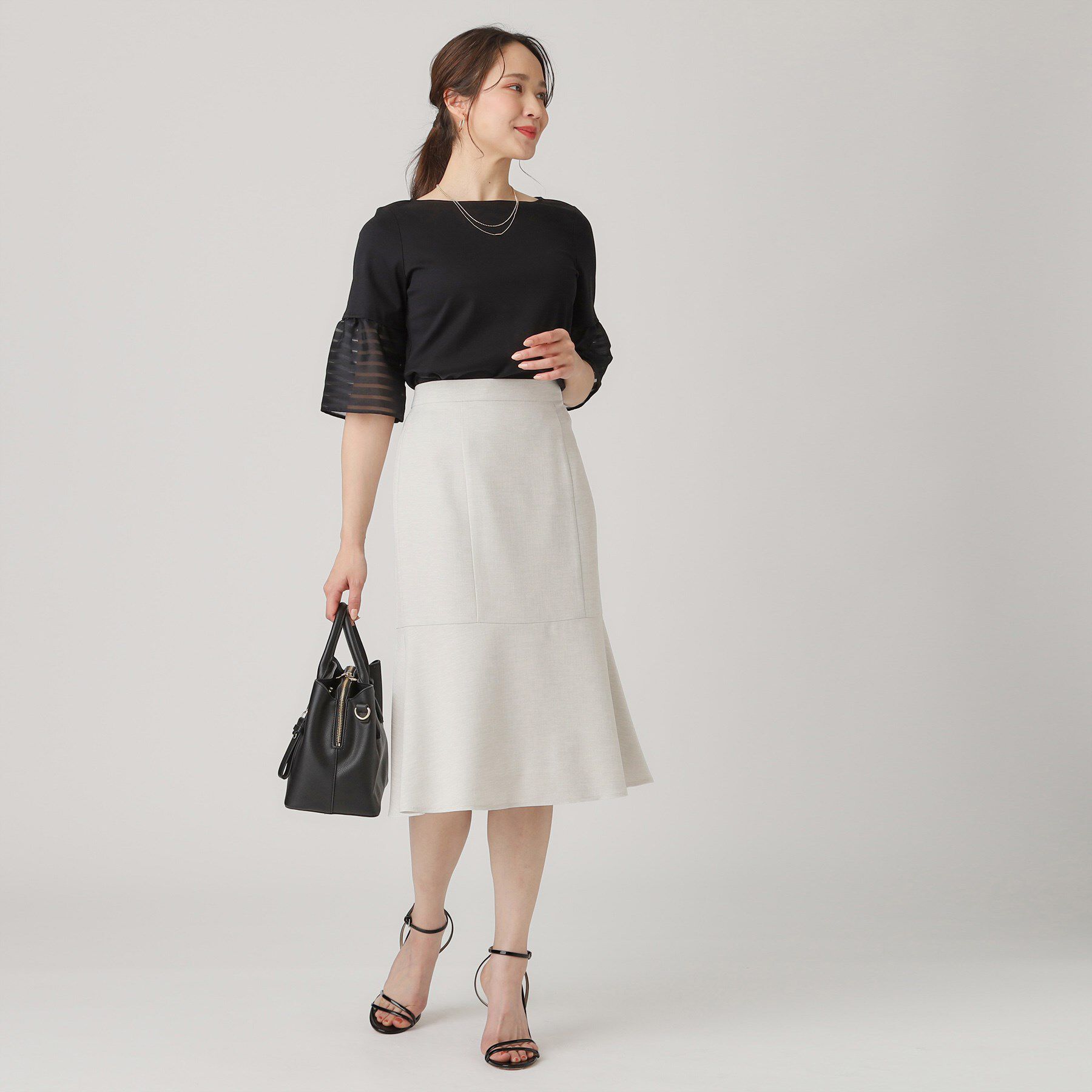 COUP DE CHANCE「【洗える／日本製】マーメイド風スカート」|スカート|