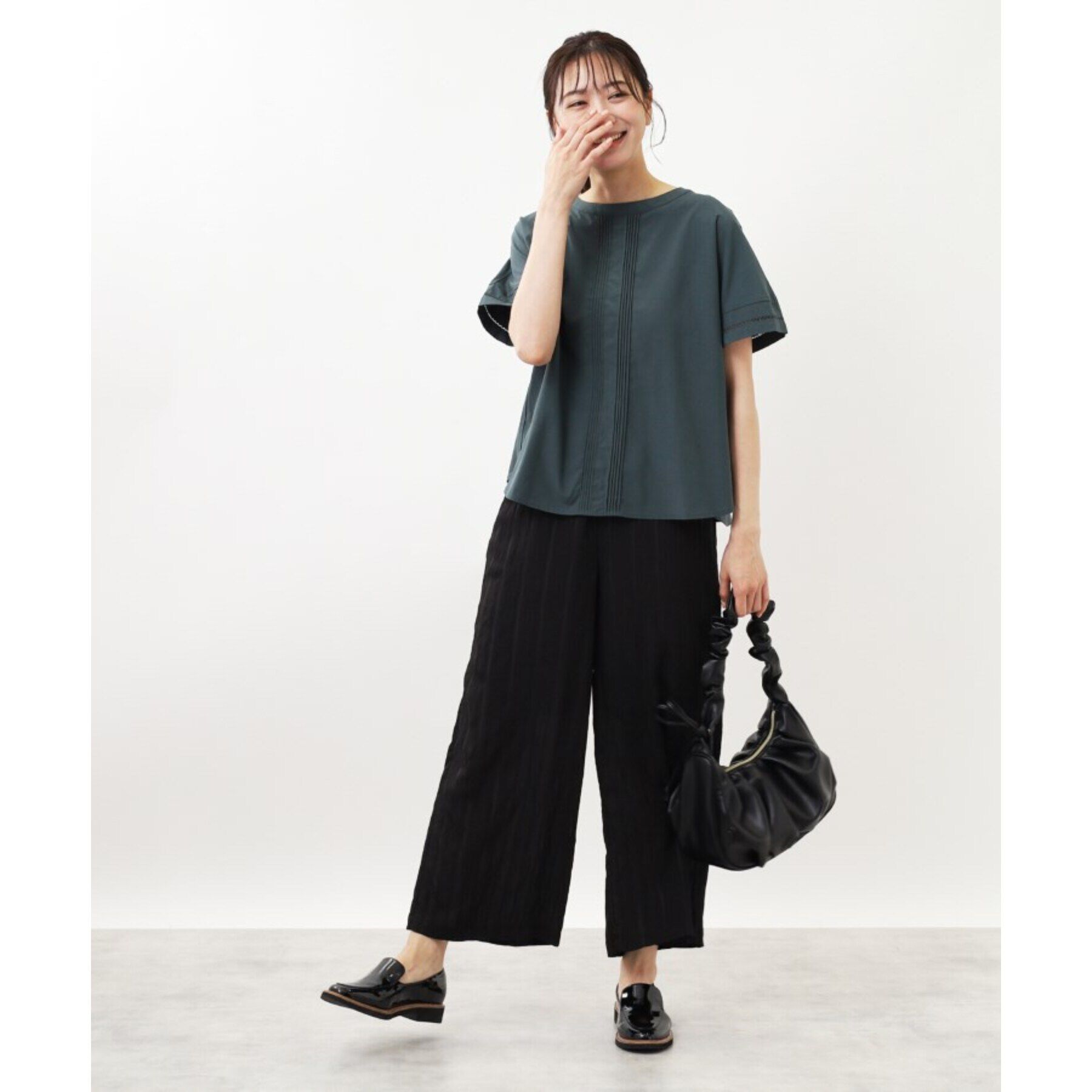 Reflect「【SALE／E‐QUALITY／手洗い可】ストライプワイドストレートパンツ」|その他|