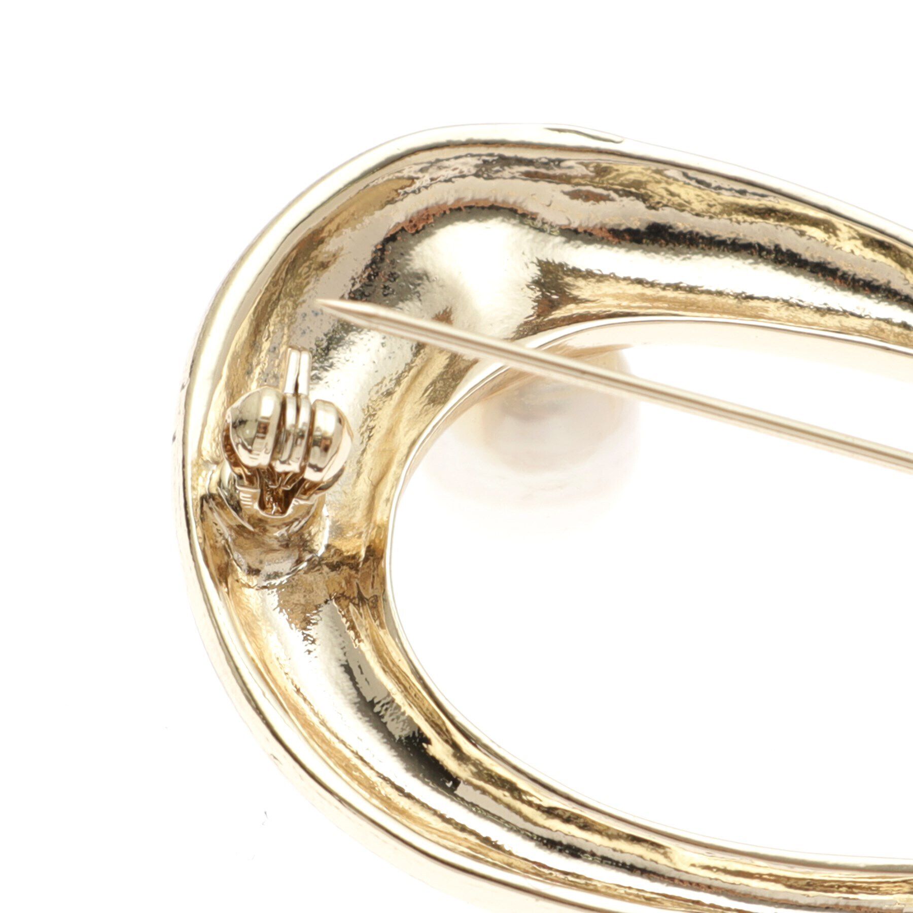 Reflect「オーバル淡水パールブローチ」|ブローチ・コサージュ|