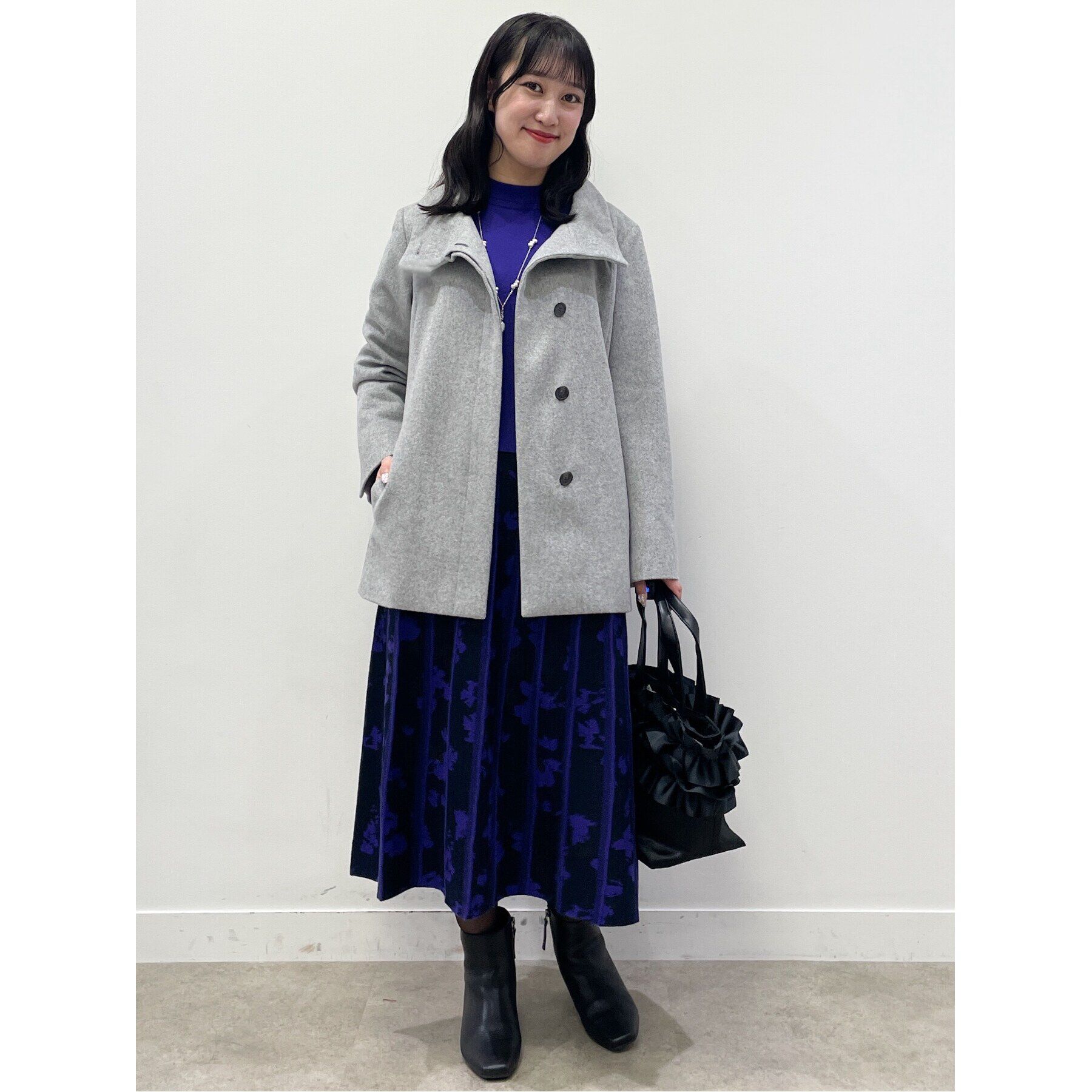 Reflect「【定番人気】スタンドカラーミドルコート」|その他|