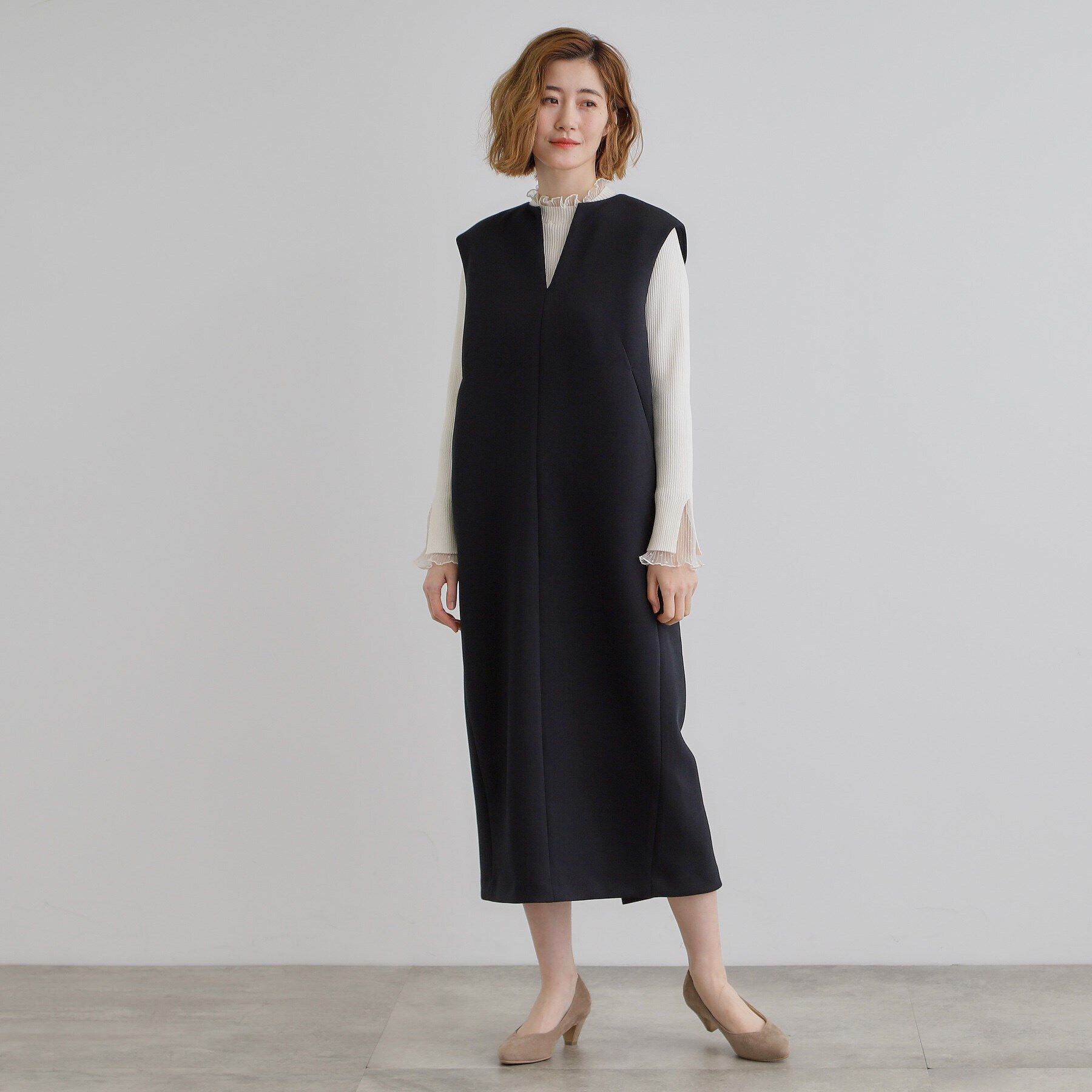 grove「ダンボールカルゼキーネックジャンドレ」|ワンピース|