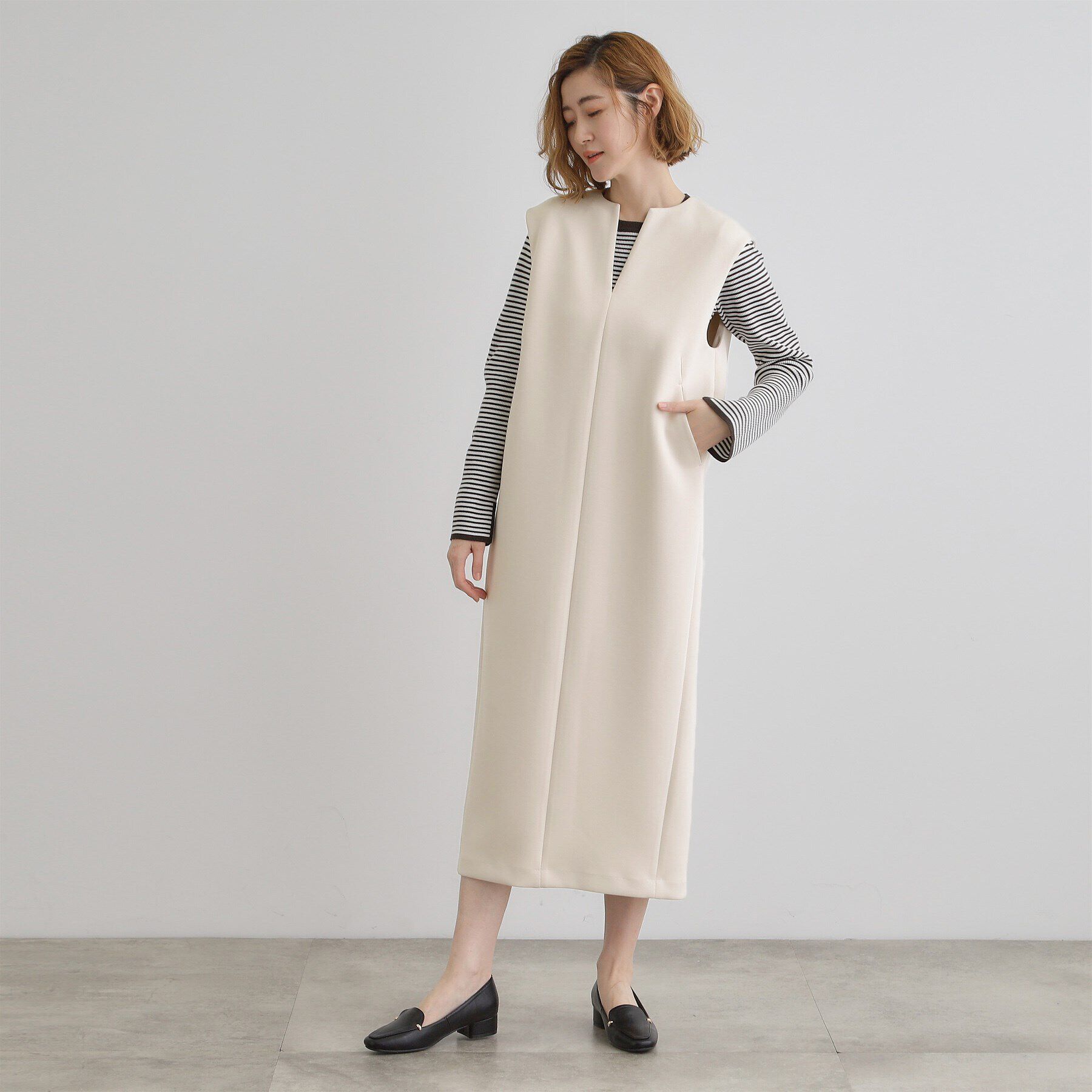 grove「ダンボールカルゼキーネックジャンドレ」|ワンピース|