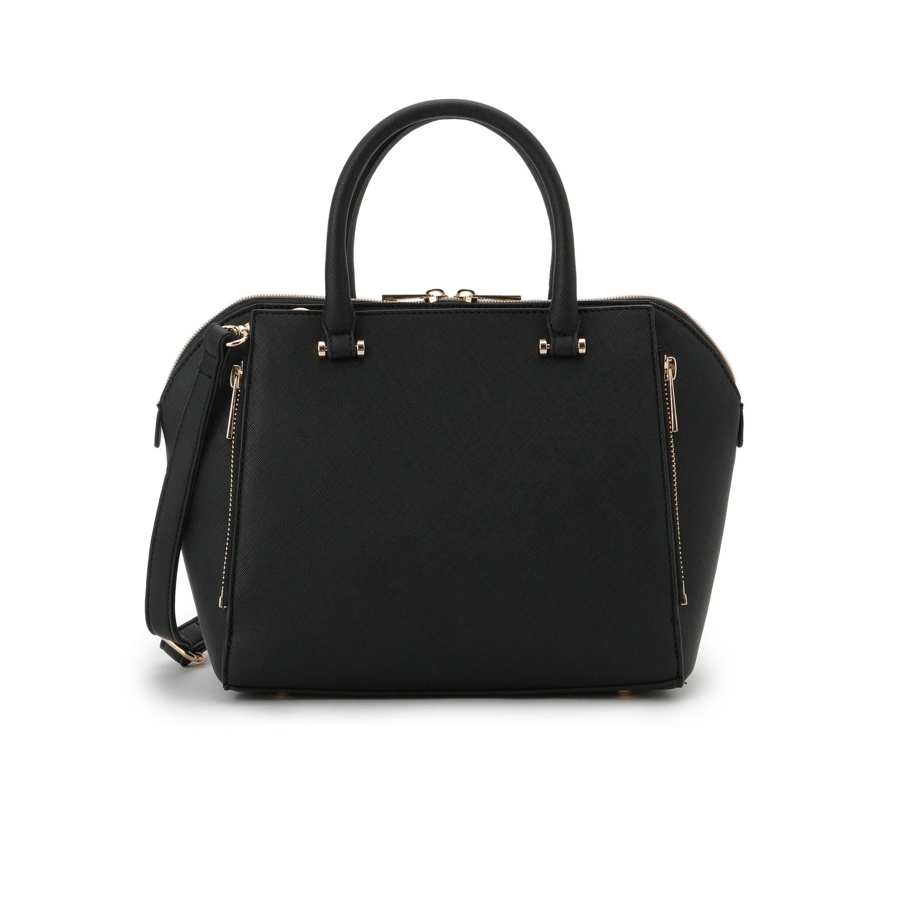 grove「【人間工学】タテZipバーハンドル2WAYトート」|トートバッグ|