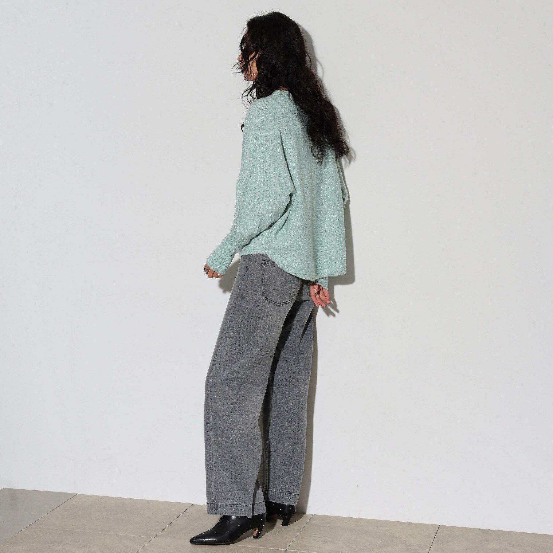 GALLEST「ドルマンスリーブラメニット」|ニット・セーター|