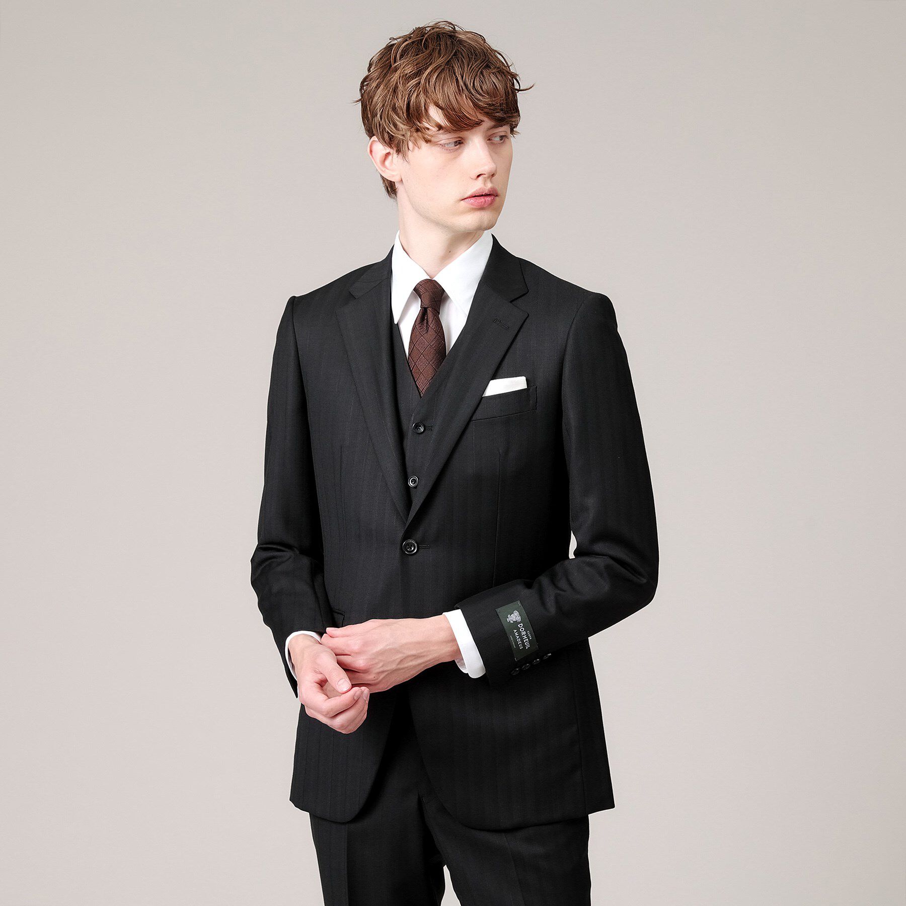 TAKEO KIKUCHI「【DORMEUIL】オルタネートストライプ スーツ」|スーツ|