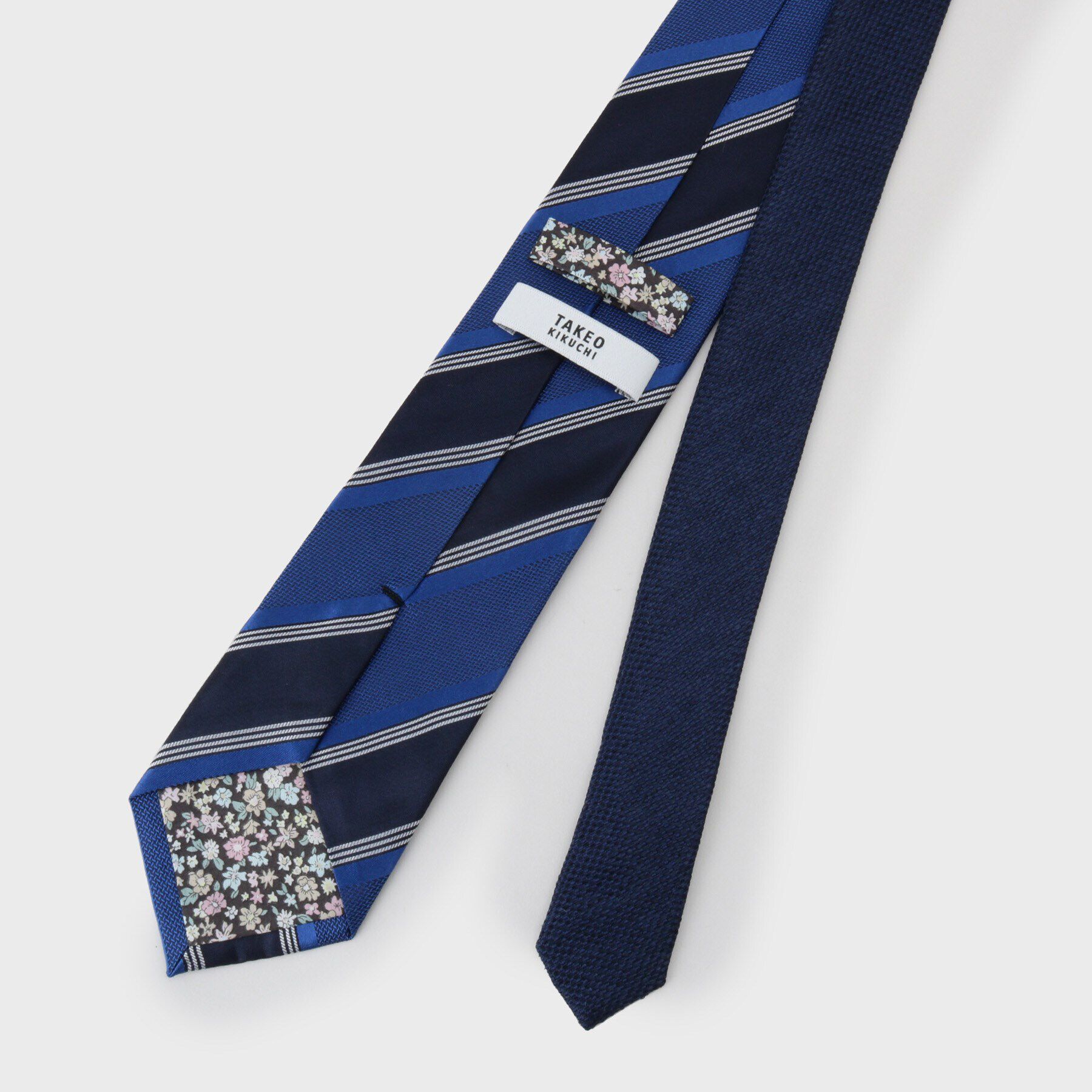 TAKEO KIKUCHI「【LIBERATY裏地】サテンストライプ チェンジタイ」|ネクタイ・蝶ネクタイ|