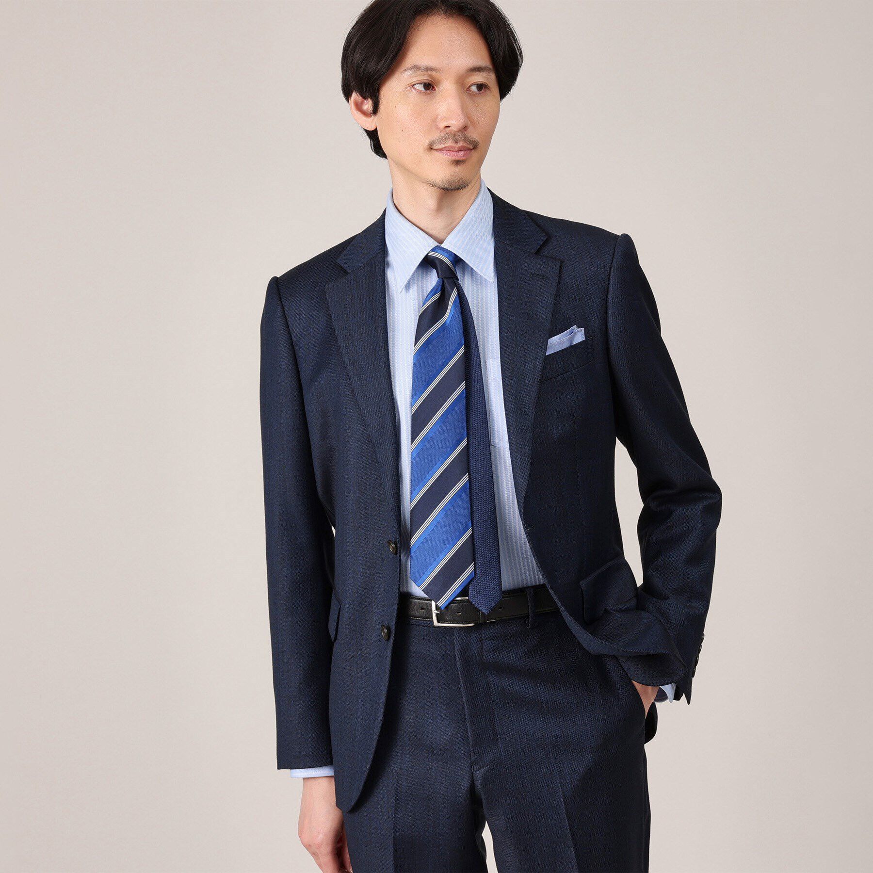 TAKEO KIKUCHI「【LIBERATY裏地】サテンストライプ チェンジタイ」|ネクタイ・蝶ネクタイ|