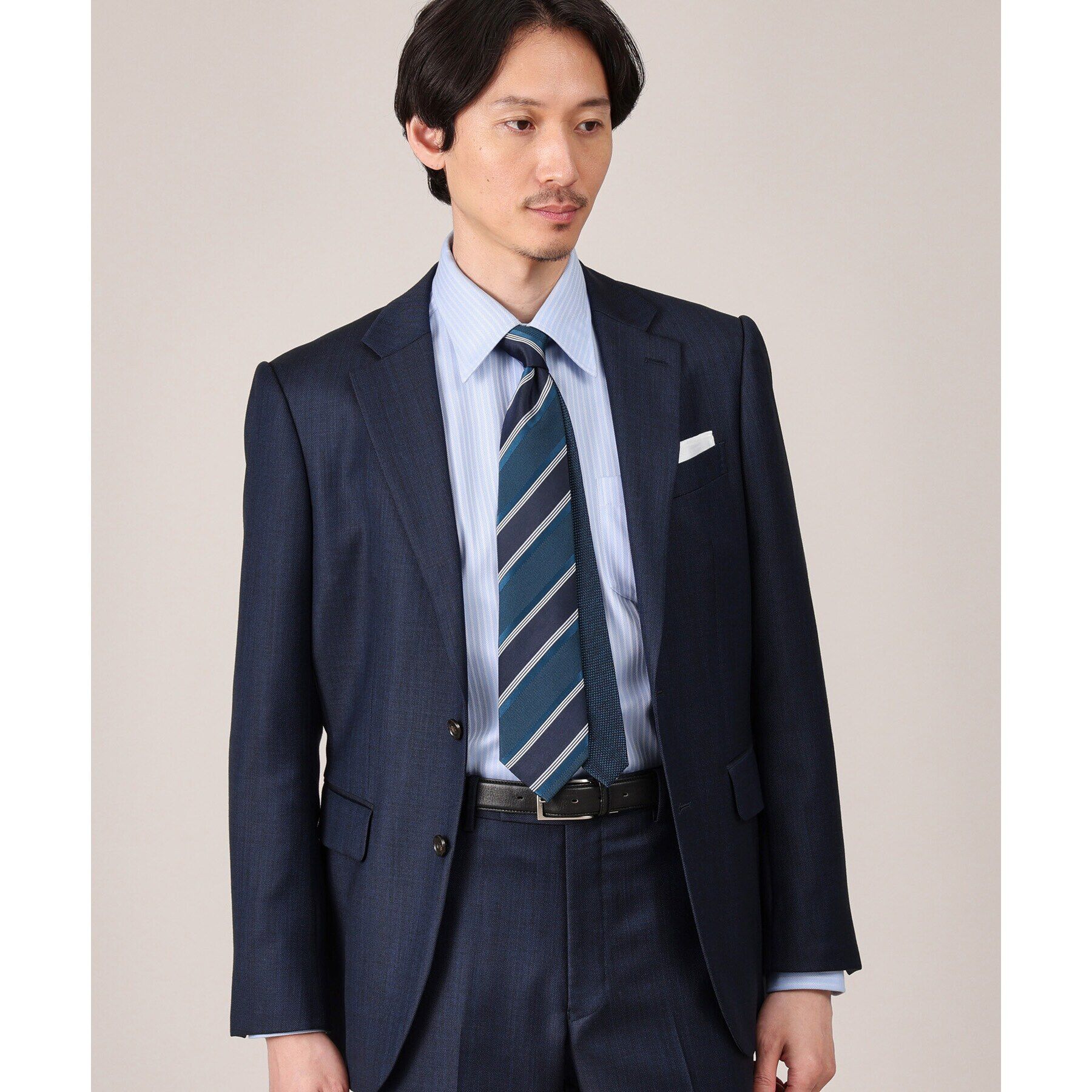 TAKEO KIKUCHI「【LIBERATY裏地】サテンストライプ チェンジタイ」|ネクタイ・蝶ネクタイ|