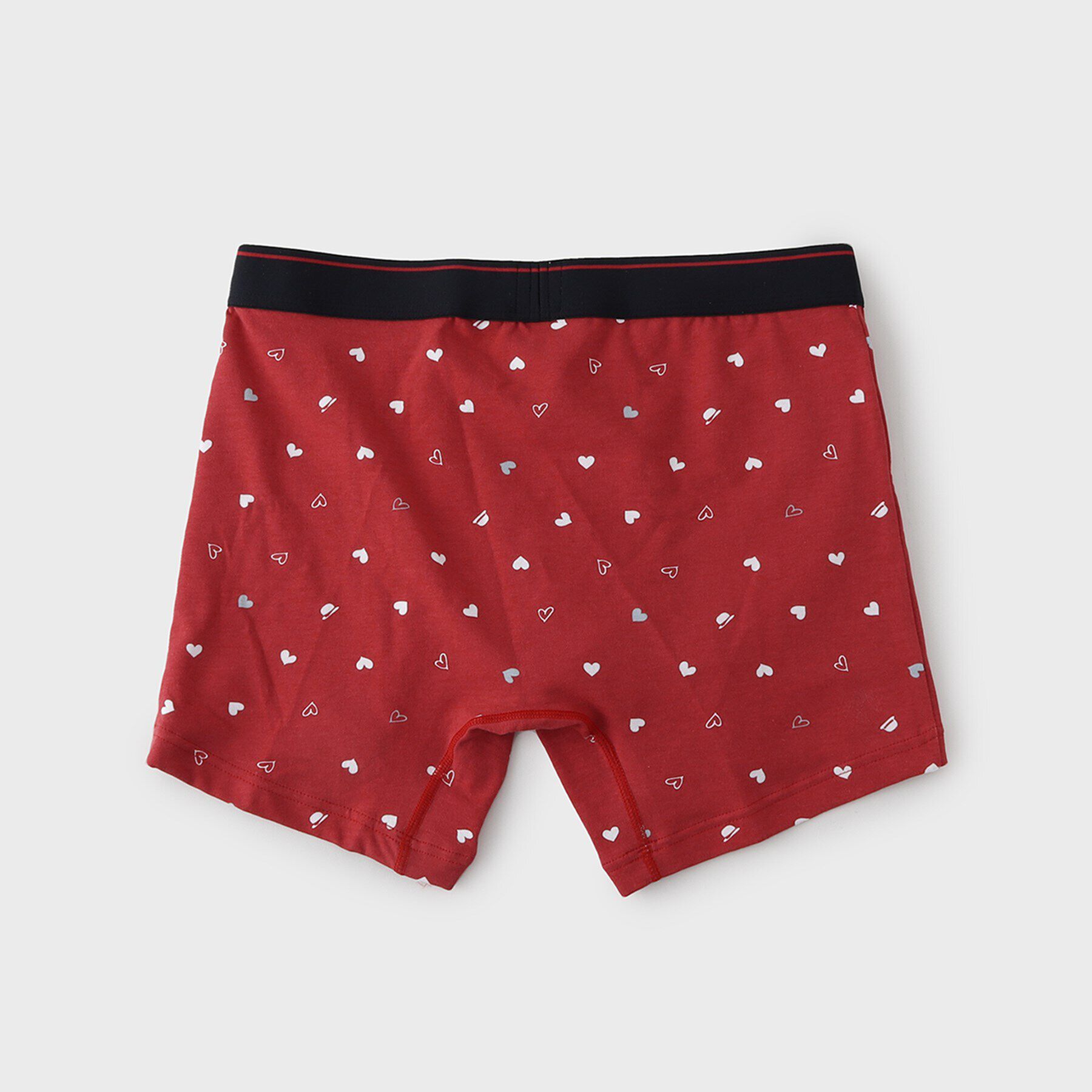 TAKEO KIKUCHI「【MADE IN JAPAN】ハート＆ハットプリント柄ボクサーパンツ」|インナー|