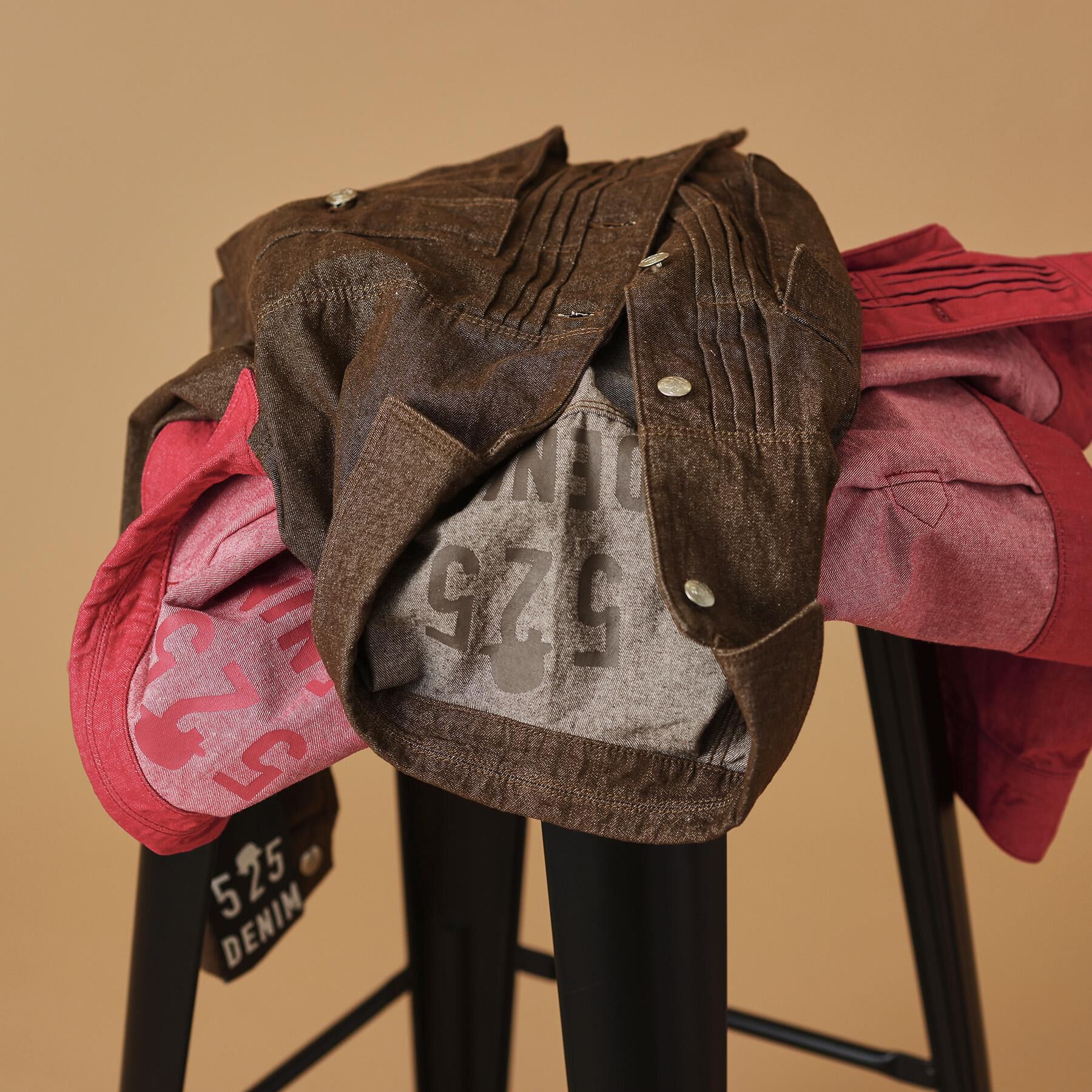 40CARATS&525「525DENIM　カラーデニムジャケット」|デニムジャケット|