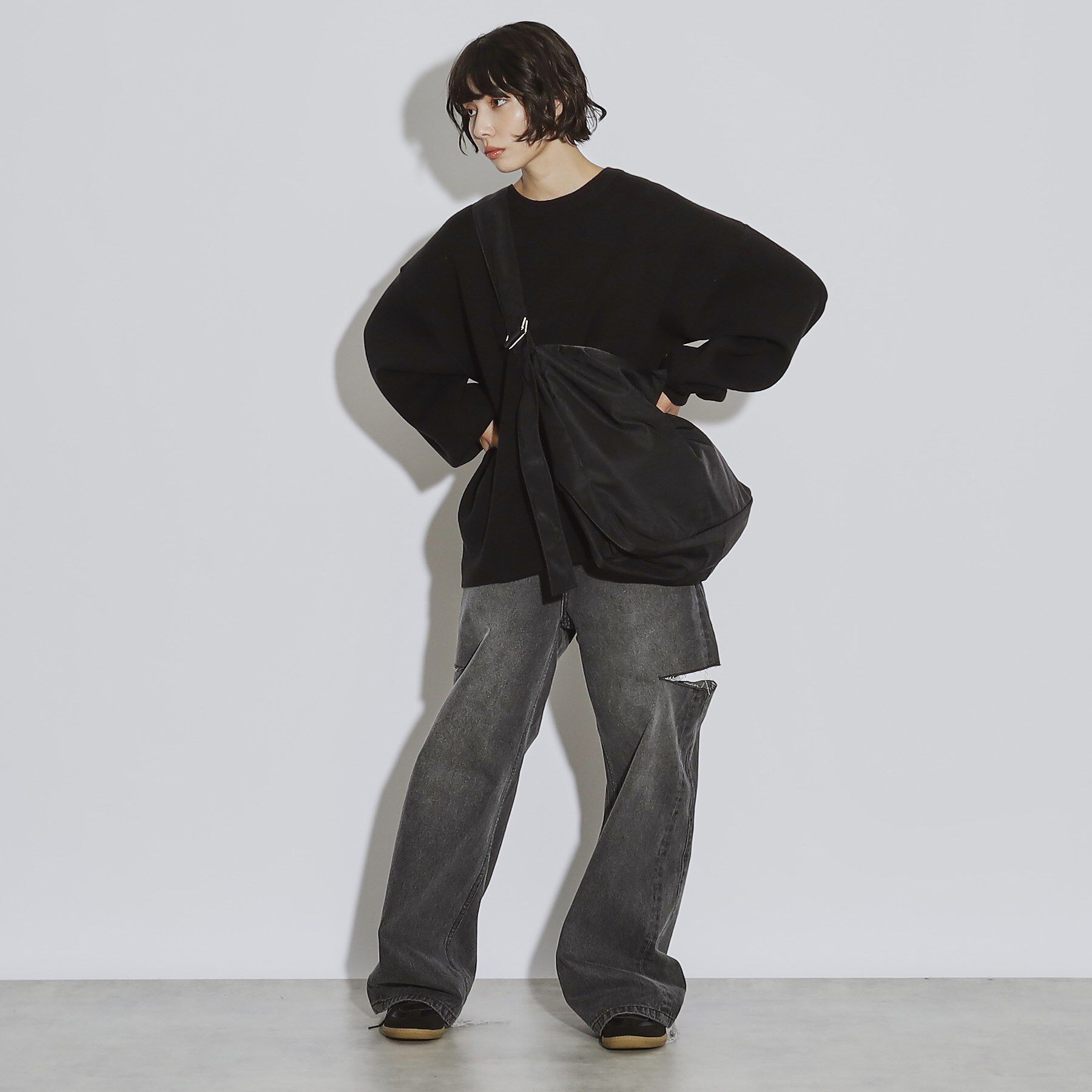 tk.TAKEO KIKUCHI「ビッグショルダーバッグ」|ショルダー・メッセンジャー|