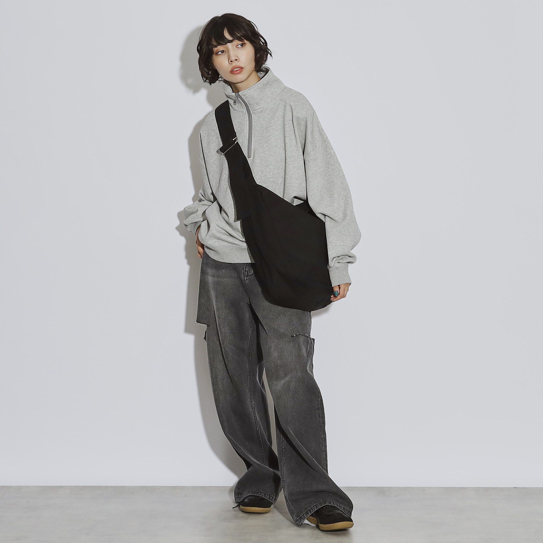 tk.TAKEO KIKUCHI「ビッグショルダーバッグ」|ショルダー・メッセンジャー|