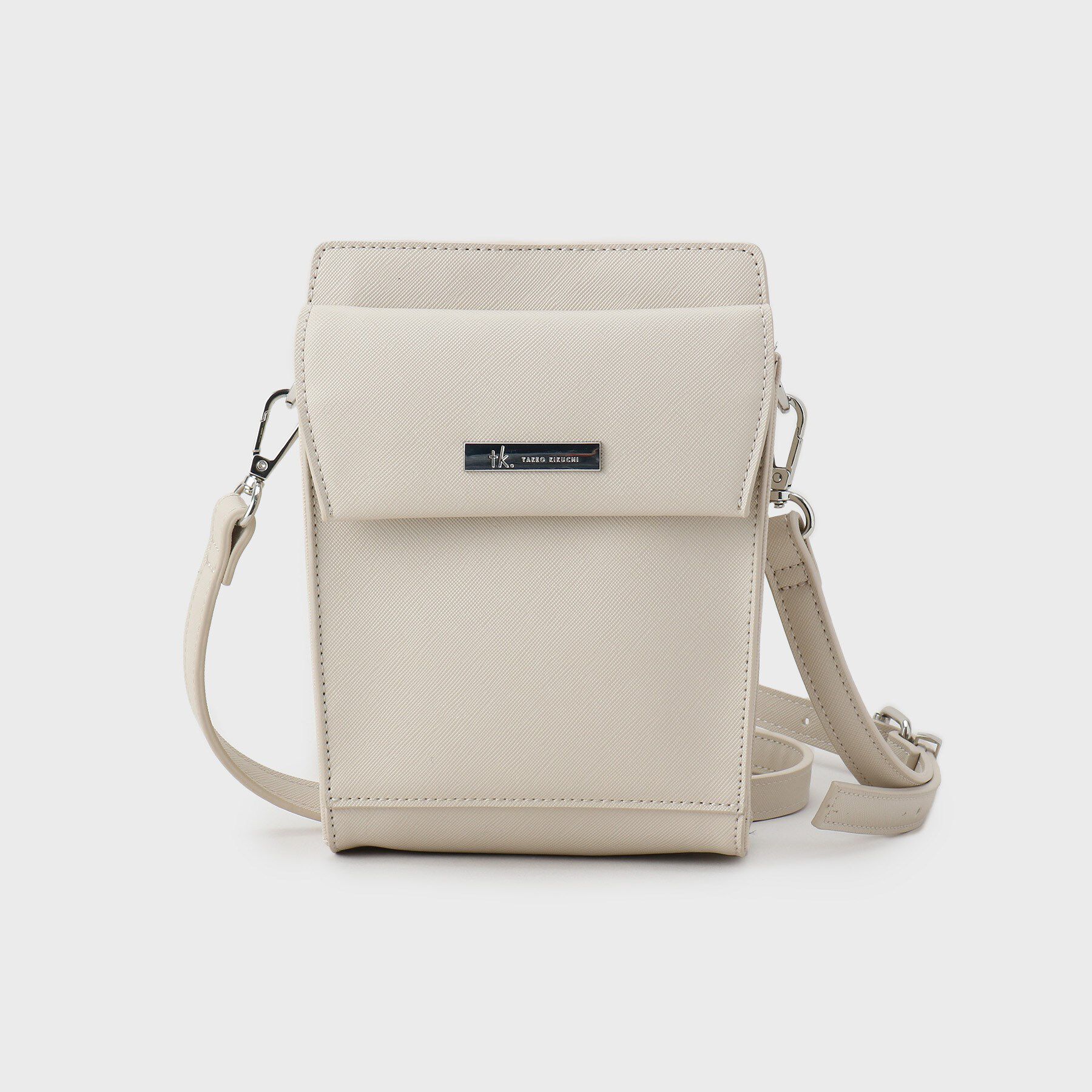 tk.TAKEO KIKUCHI「ドッキングミニショルダーバッグ」|ショルダー・メッセンジャー|アイボリー(104)
