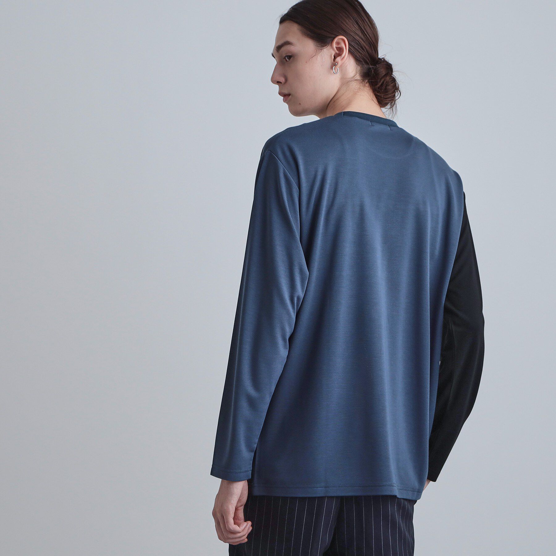 tk.TAKEO KIKUCHI「スクエア切り替えカットソー」|Tシャツ・カットソー|