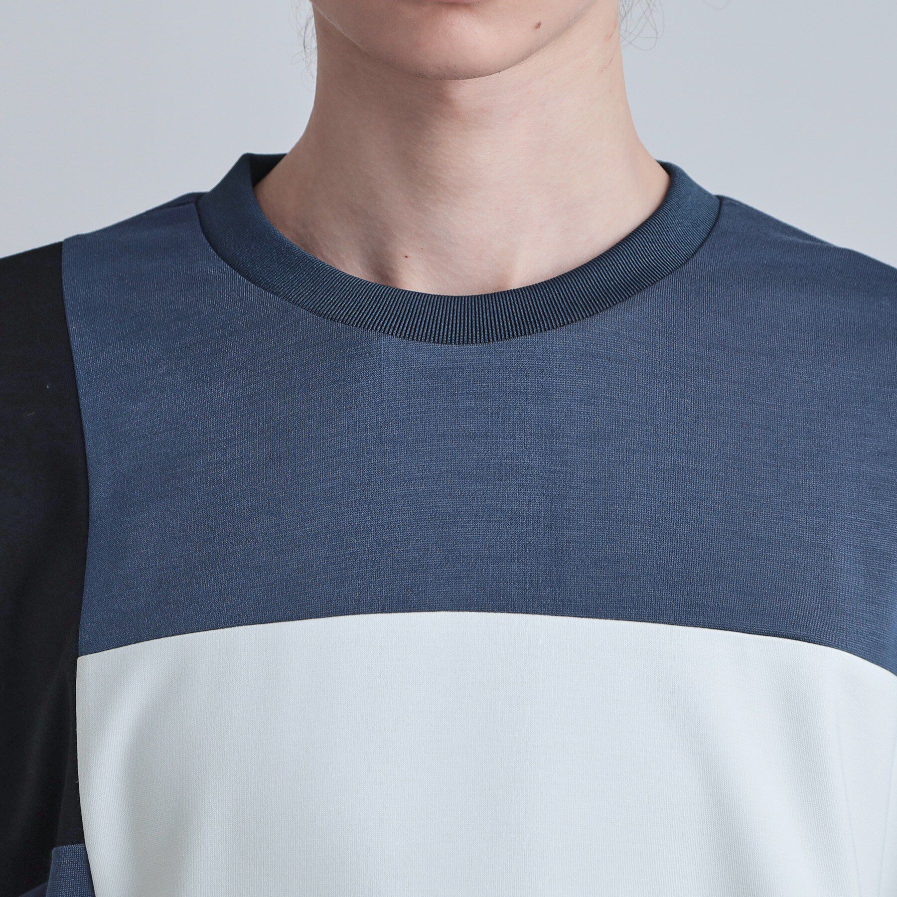 tk.TAKEO KIKUCHI「スクエア切り替えカットソー」|Tシャツ・カットソー|