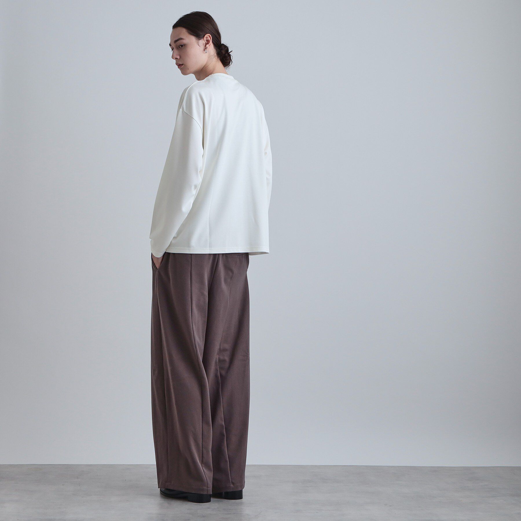 tk.TAKEO KIKUCHI「クルーネックポンチカットソー」|Tシャツ・カットソー|