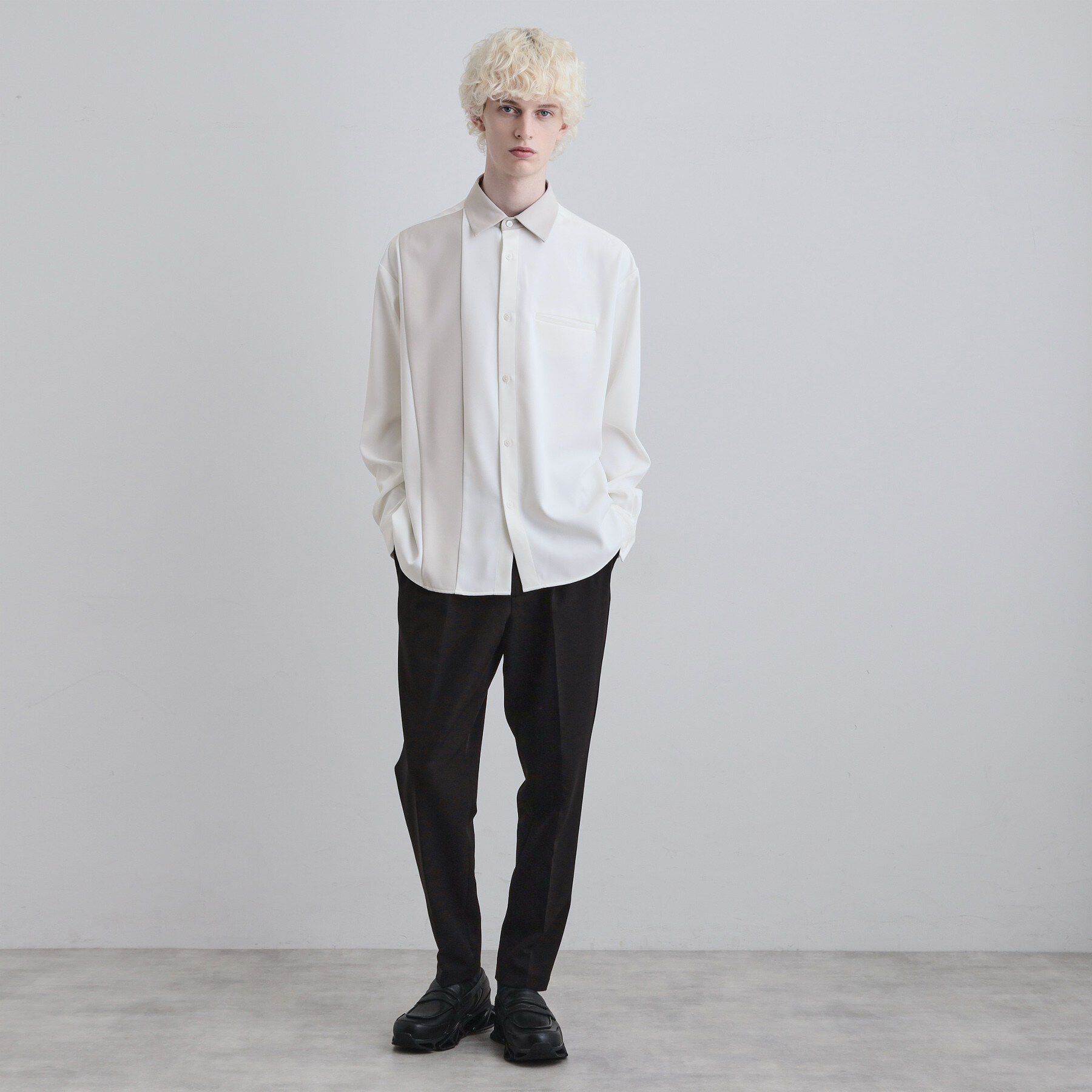 tk.TAKEO KIKUCHI「カラーブロックシャツ」|シャツ・ブラウス|