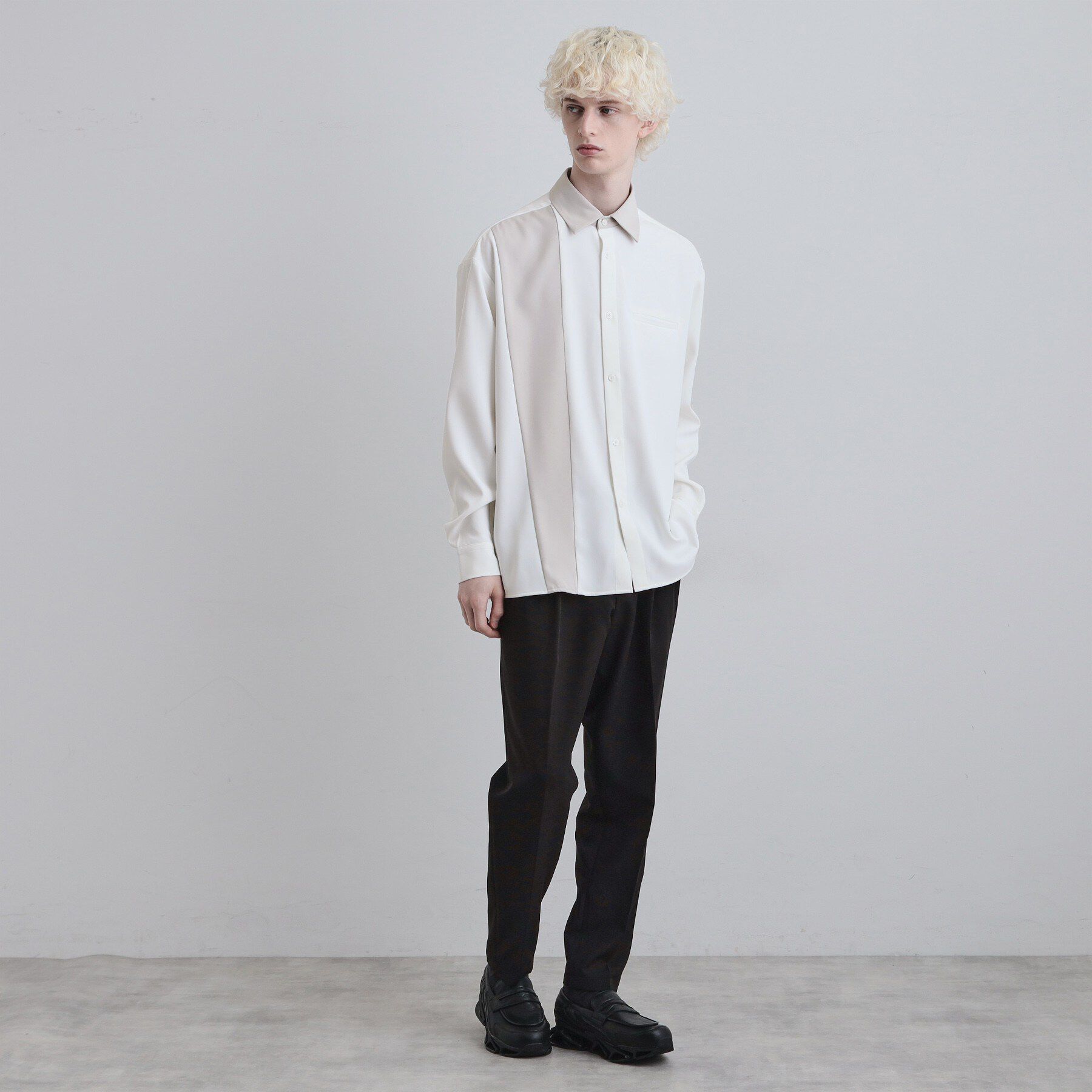 tk.TAKEO KIKUCHI「カラーブロックシャツ」|シャツ・ブラウス|