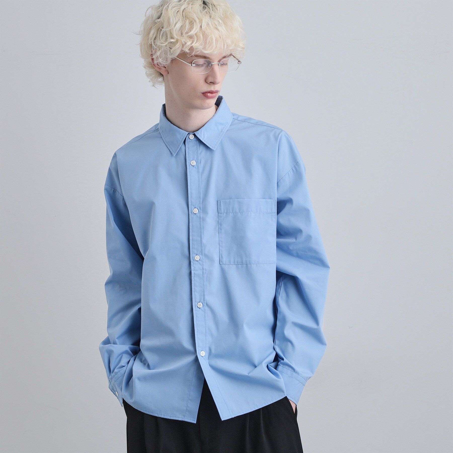tk.TAKEO KIKUCHI「アソートブロードシャツ」|シャツ・ブラウス|ブルー(091)