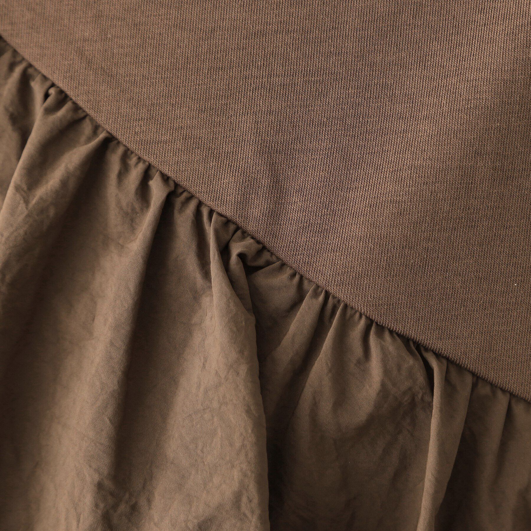 OPAQUE.CLIP「2段フリルカットソー【洗濯機洗い可】」|Tシャツ・カットソー|