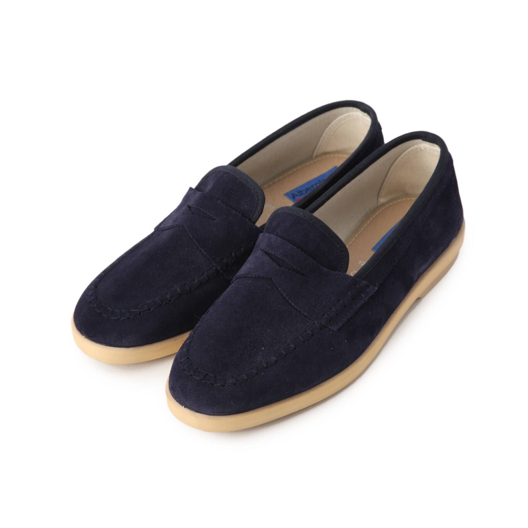 THE SHOP TK「【ALBEROLA/アルベローラ別注】スウェードローファー」|サンダル|ﾈｲﾋﾞｰ(093)