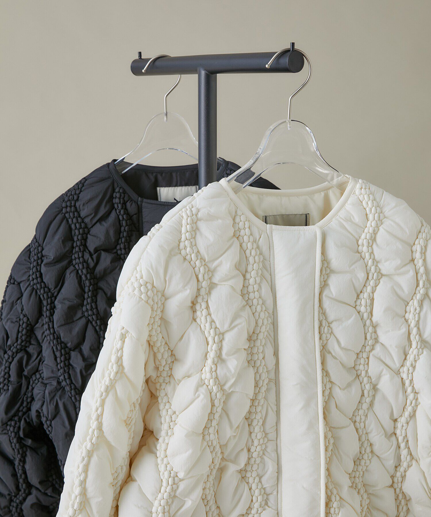  「キルティングジャケット」|ブルゾン・スタジャン|オフ1