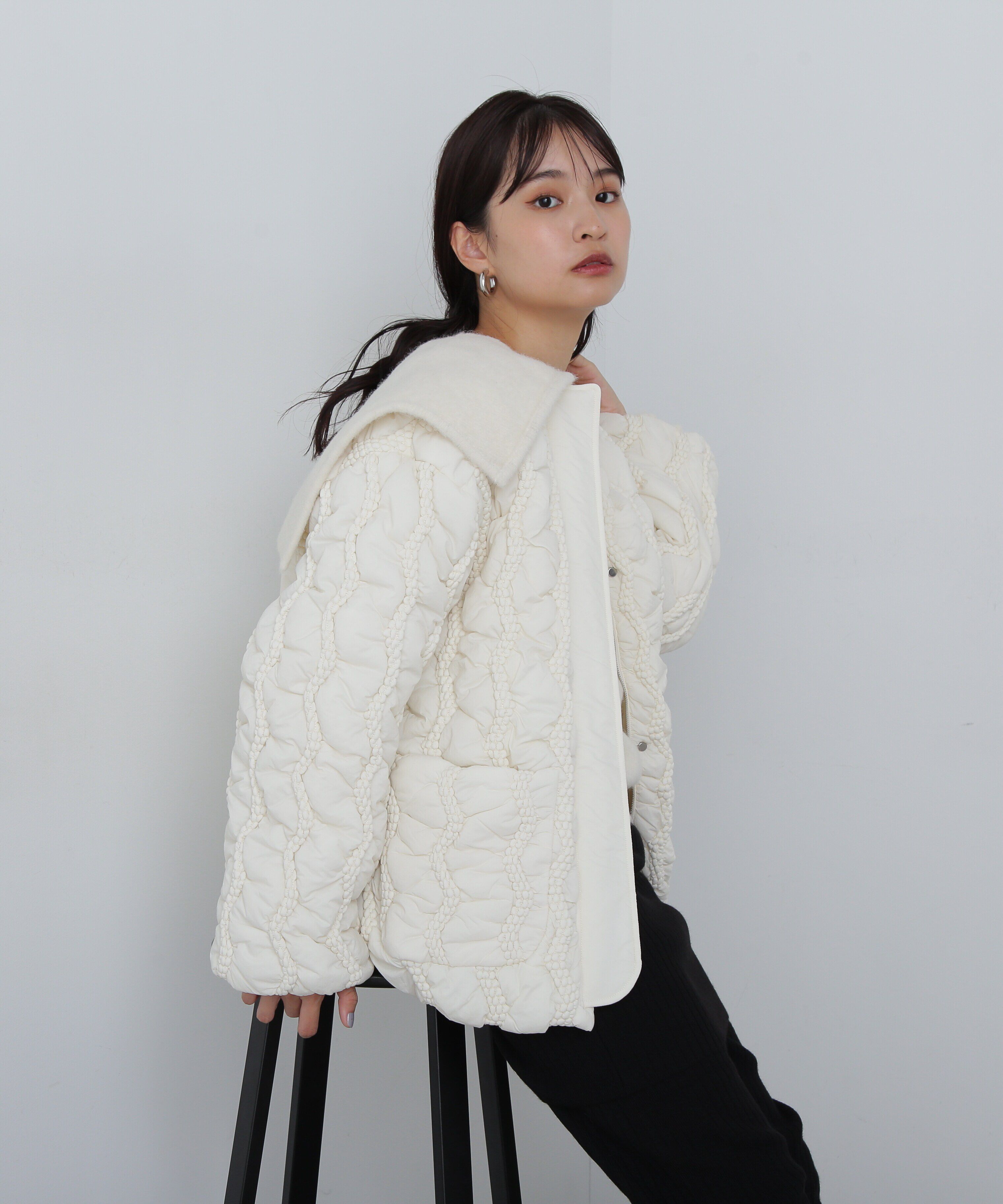  「キルティングジャケット」|ブルゾン・スタジャン|