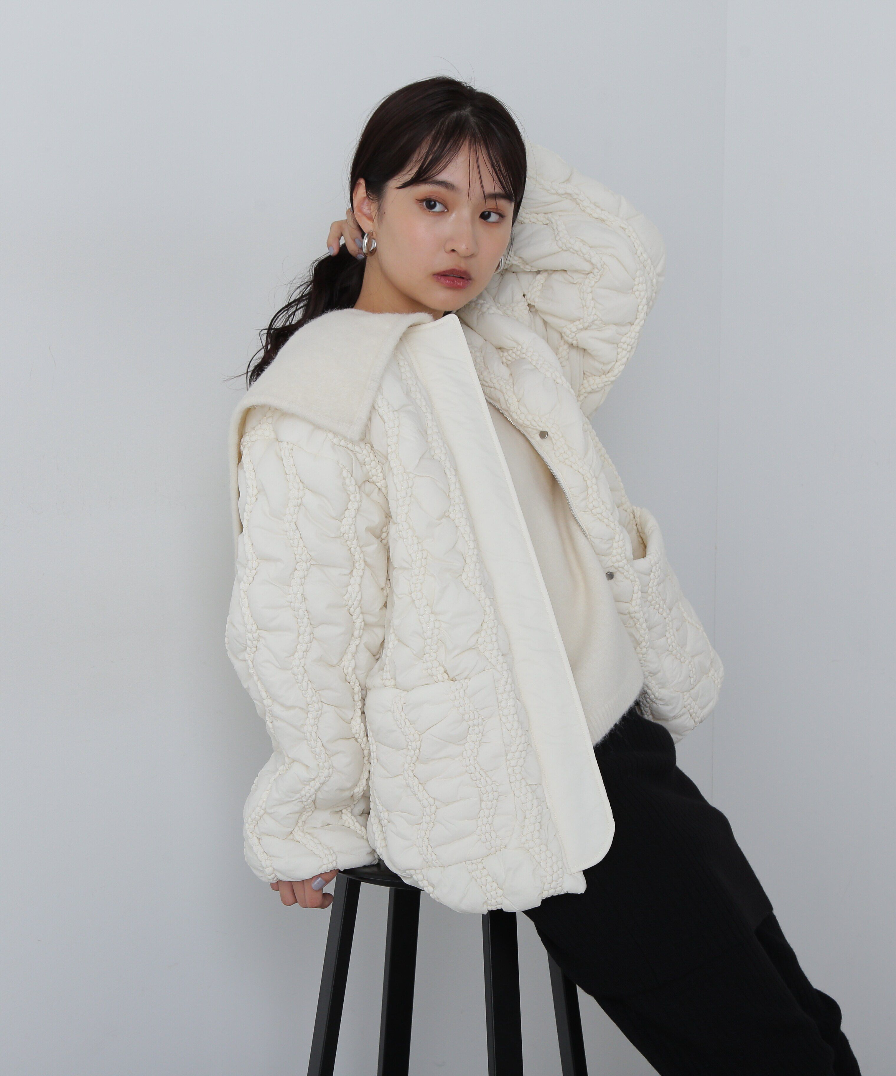  「キルティングジャケット」|ブルゾン・スタジャン|