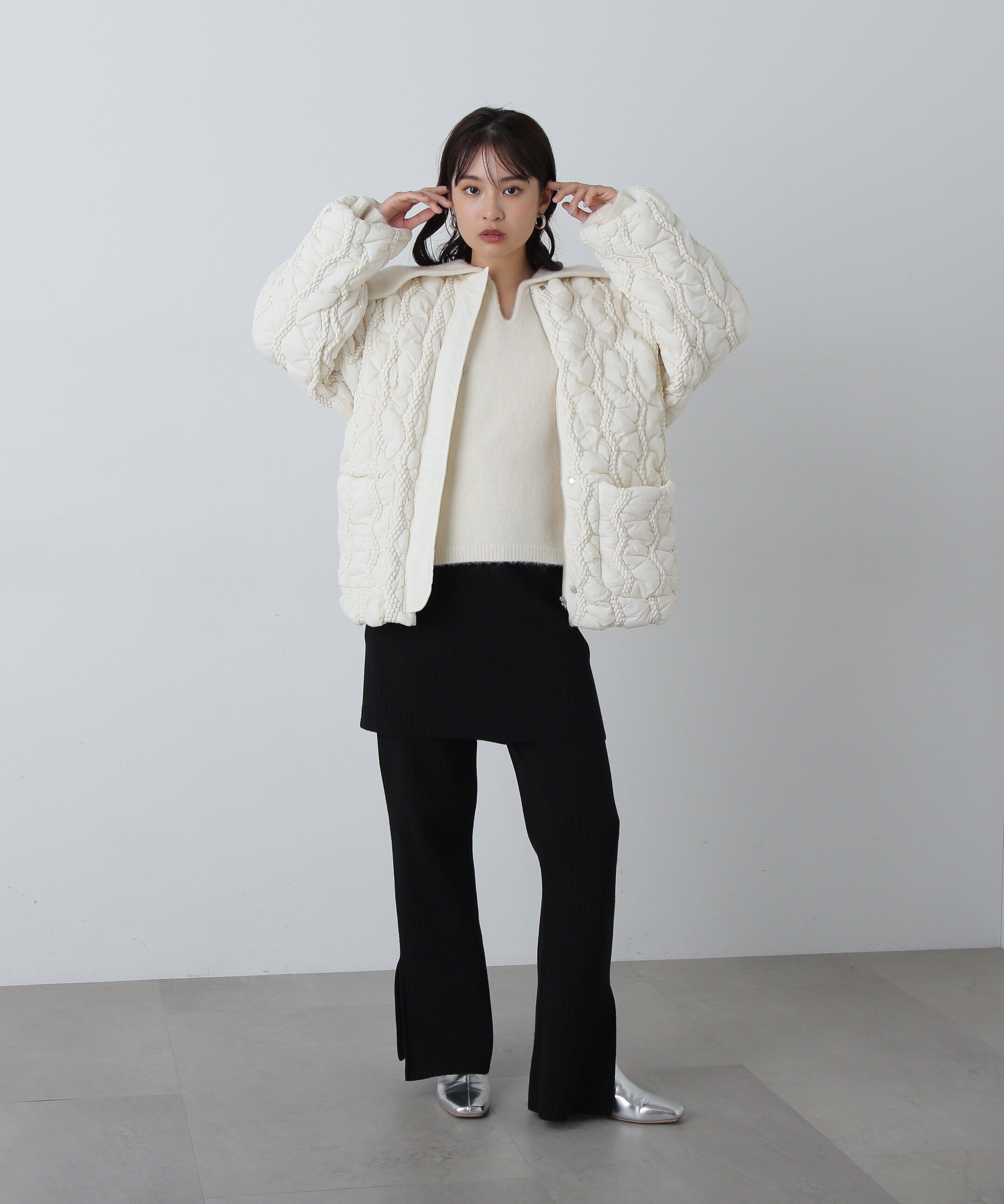  「キルティングジャケット」|ブルゾン・スタジャン|