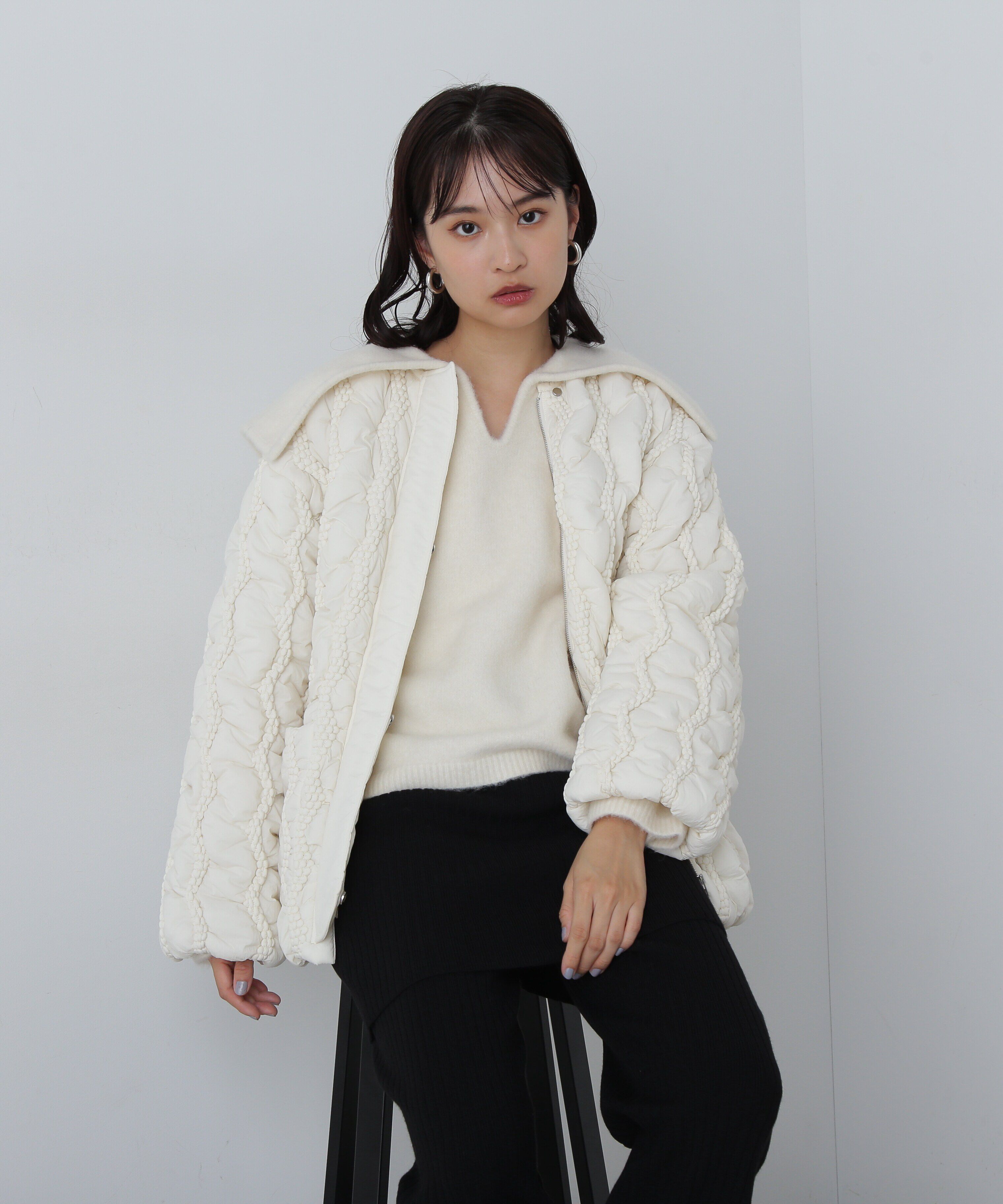  「キルティングジャケット」|ブルゾン・スタジャン|