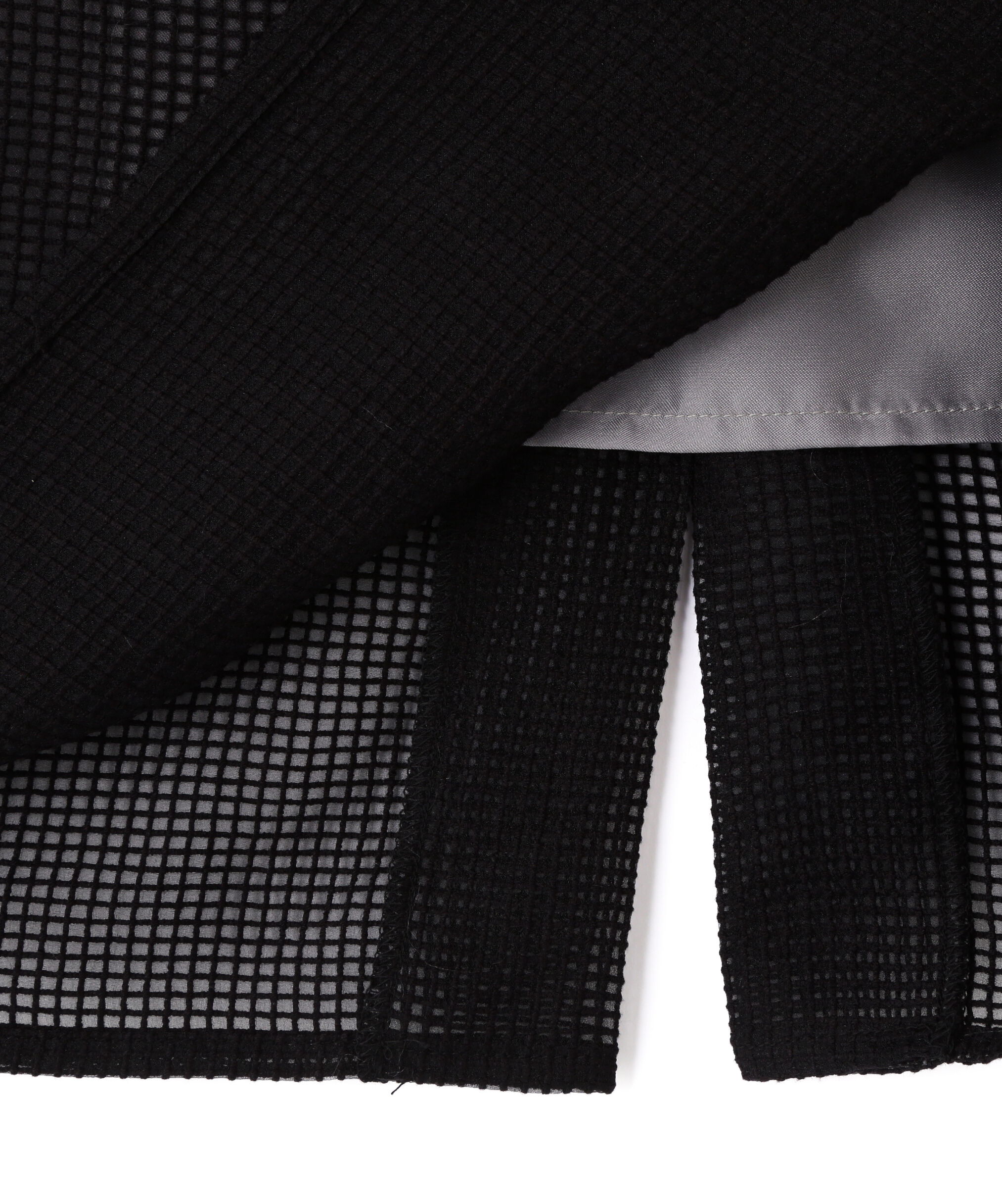  「メッシュチェックナロースカート」|スカート|