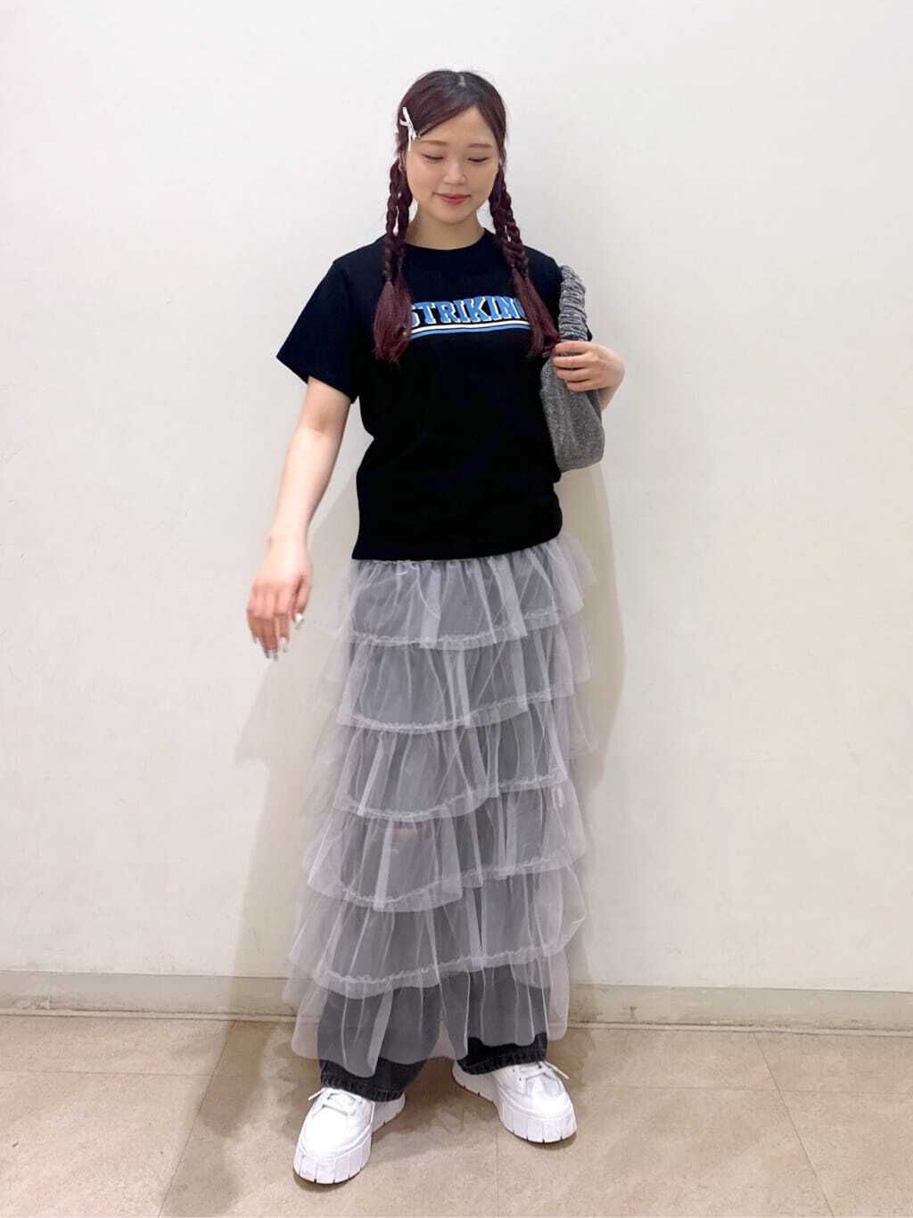  「カレッジロゴナンバープリントTシャツ」|Tシャツ・カットソー|