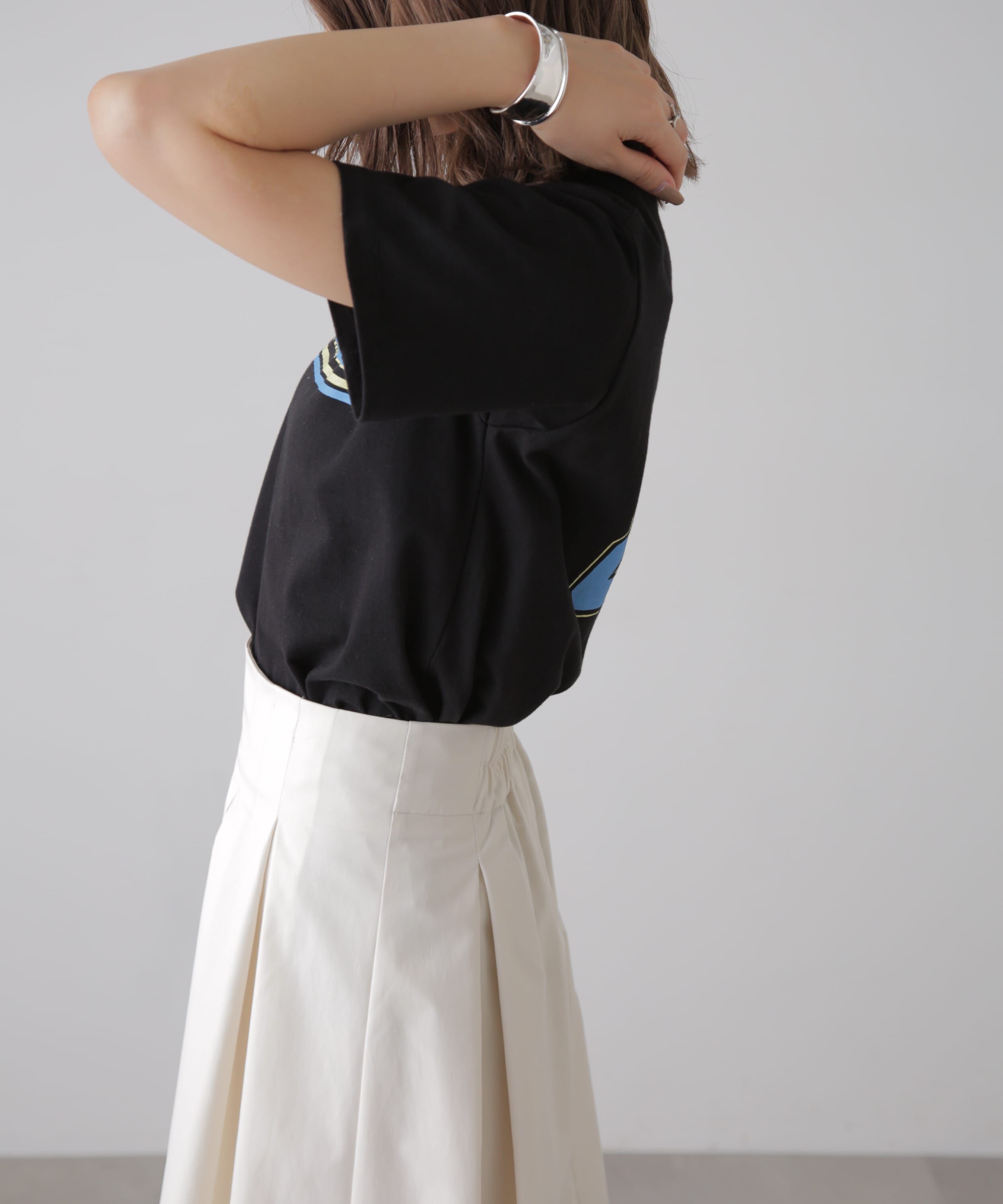  「カレッジロゴナンバープリントTシャツ」|Tシャツ・カットソー|