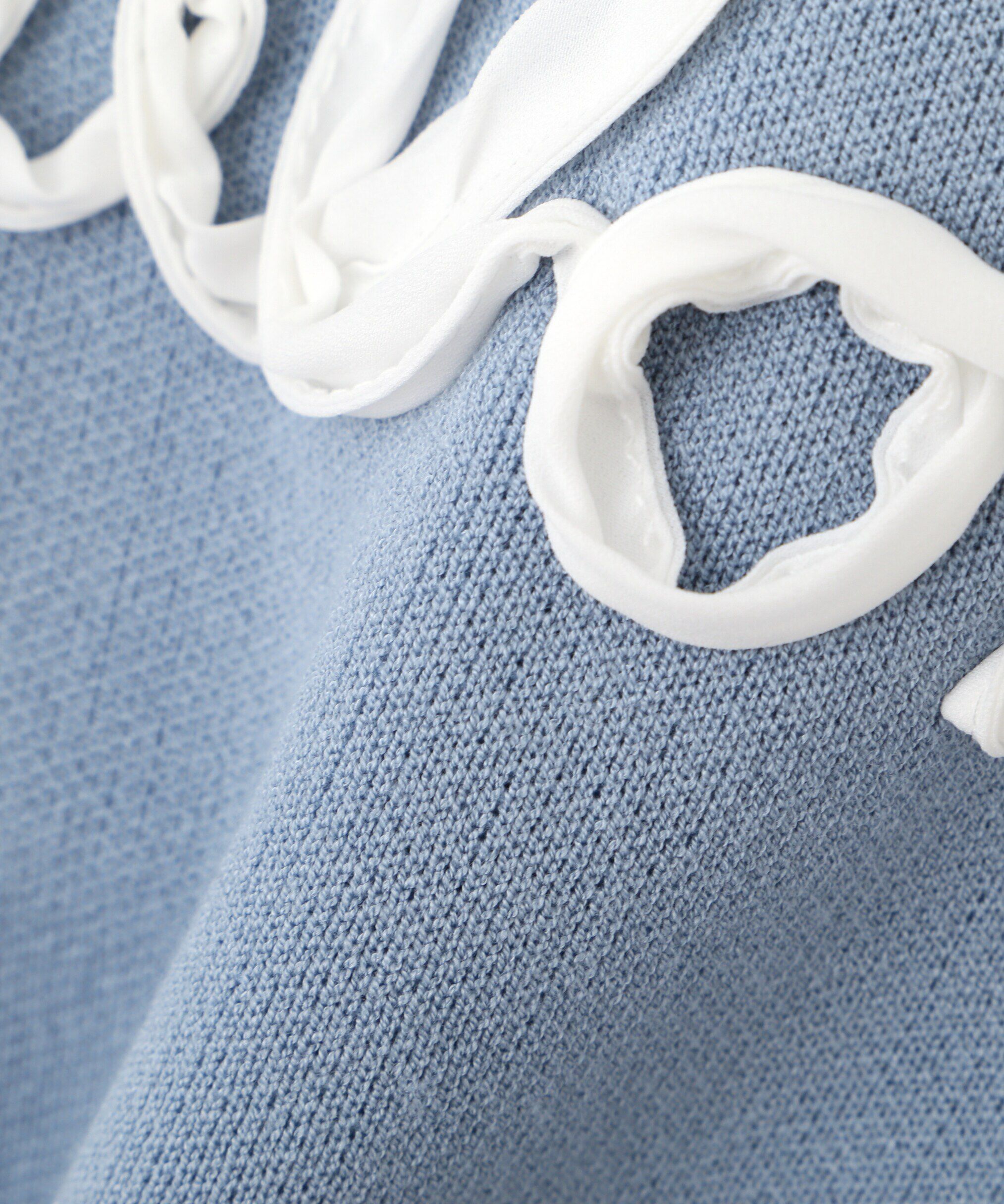 PROPORTION BODY DRESSING「ロゴコード刺繍ニット」|ニット・セーター|