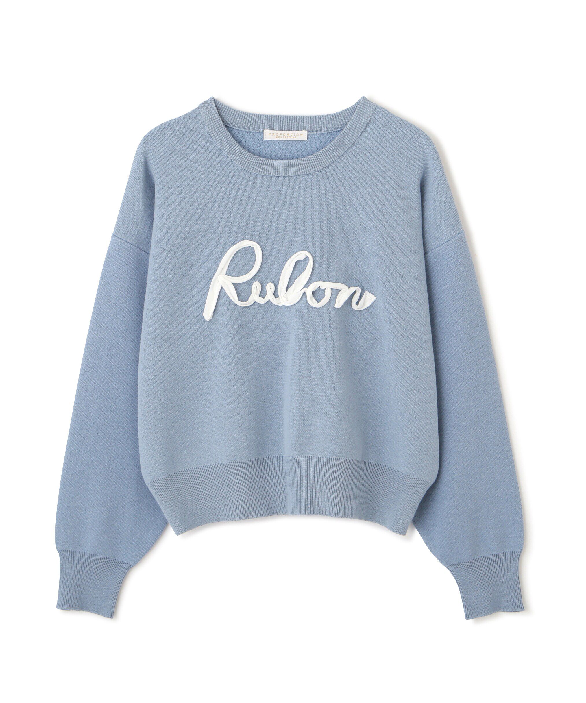 PROPORTION BODY DRESSING「ロゴコード刺繍ニット」|ニット・セーター|